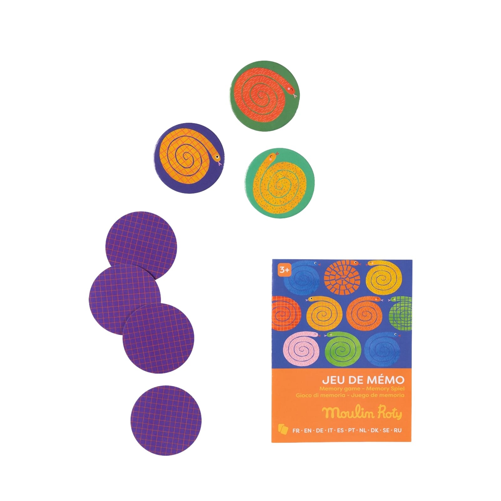 Memory Game - Snake Colours