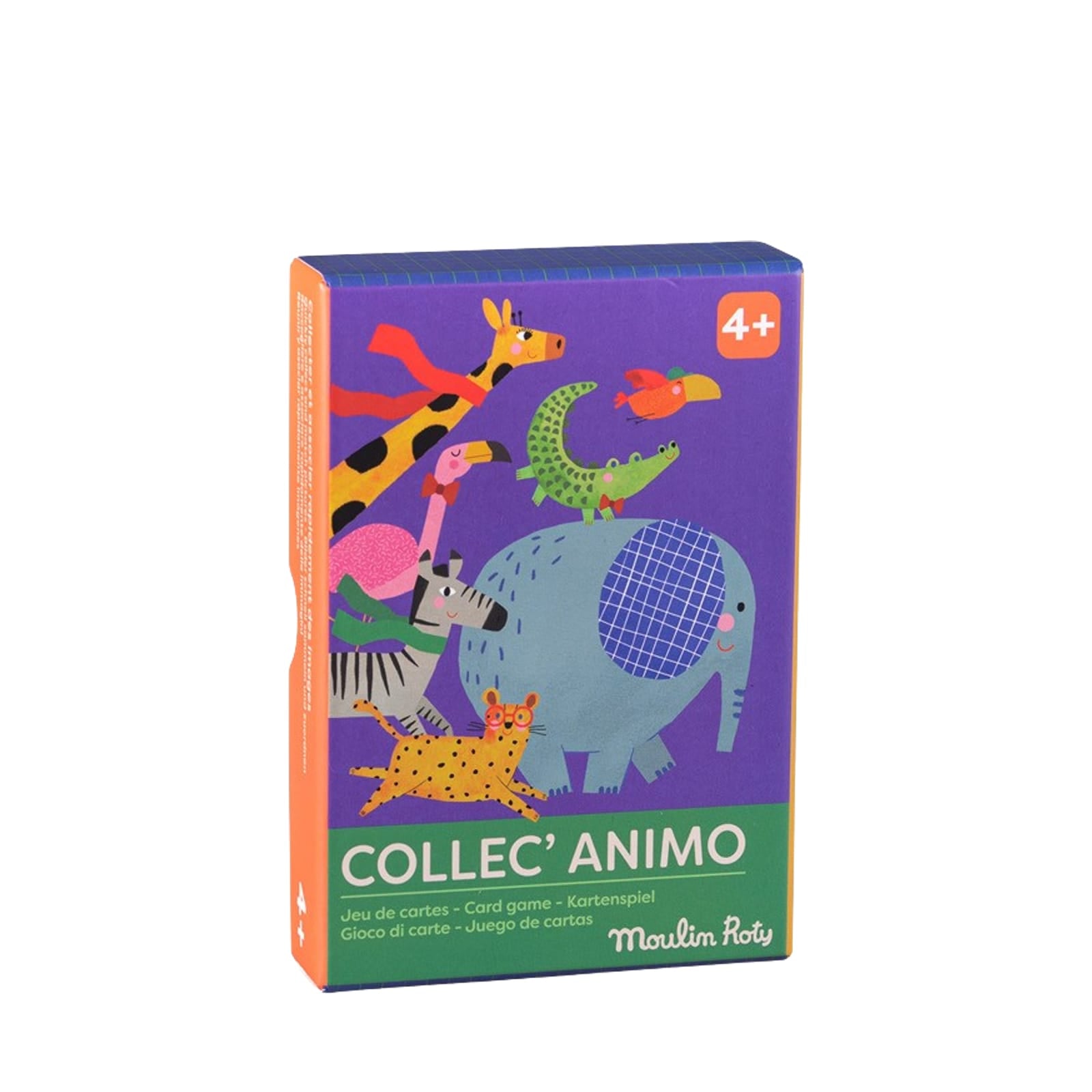 Card Game - Collect 4 Animals