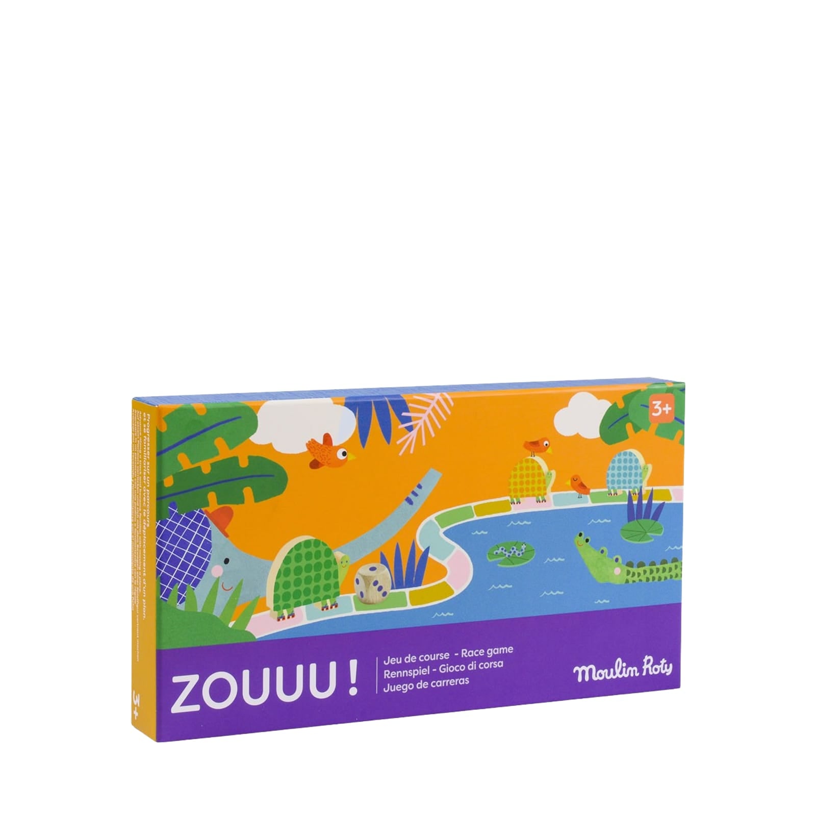 Race Board Game - Jungle Animals