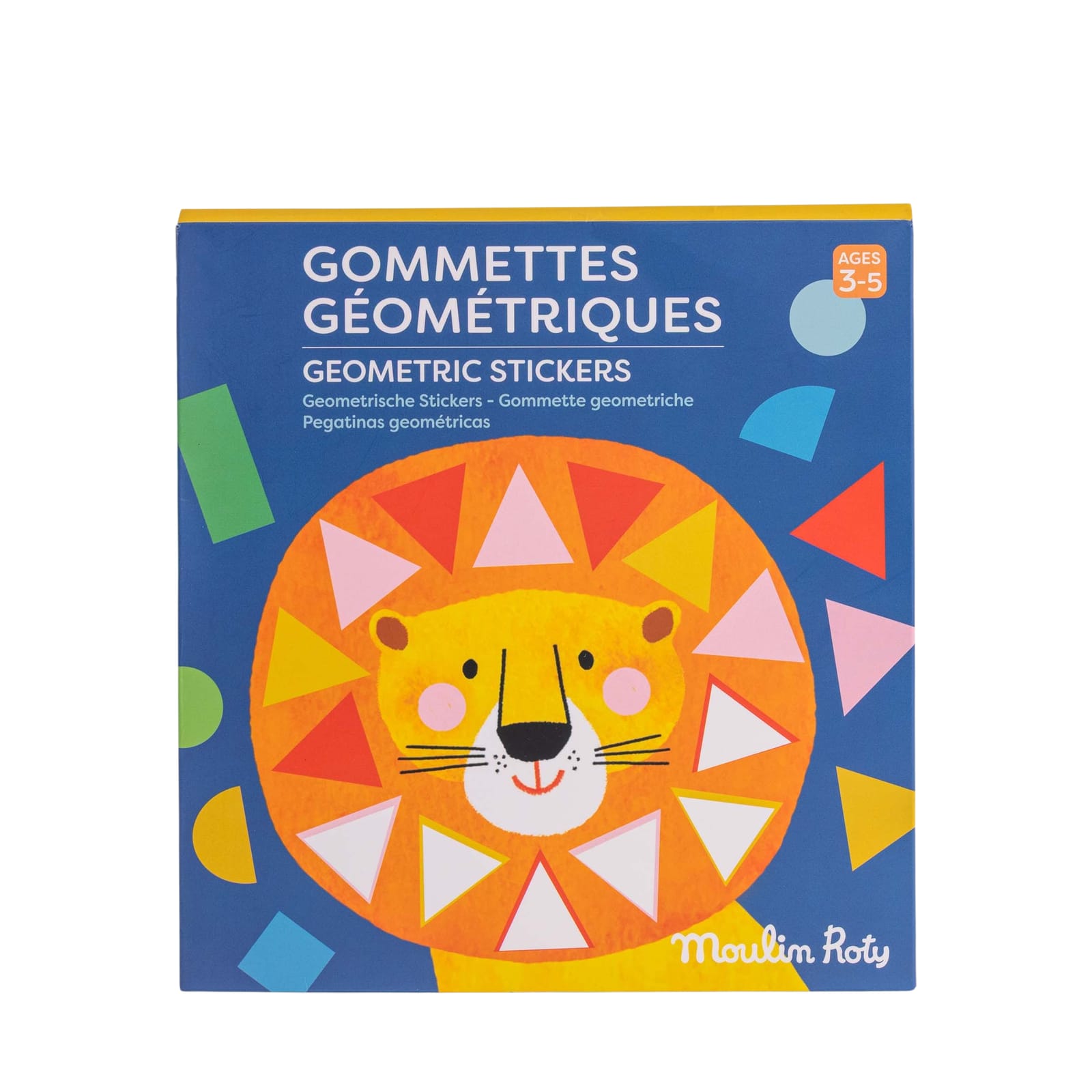10 Pictures with 300 Geometric Stickers