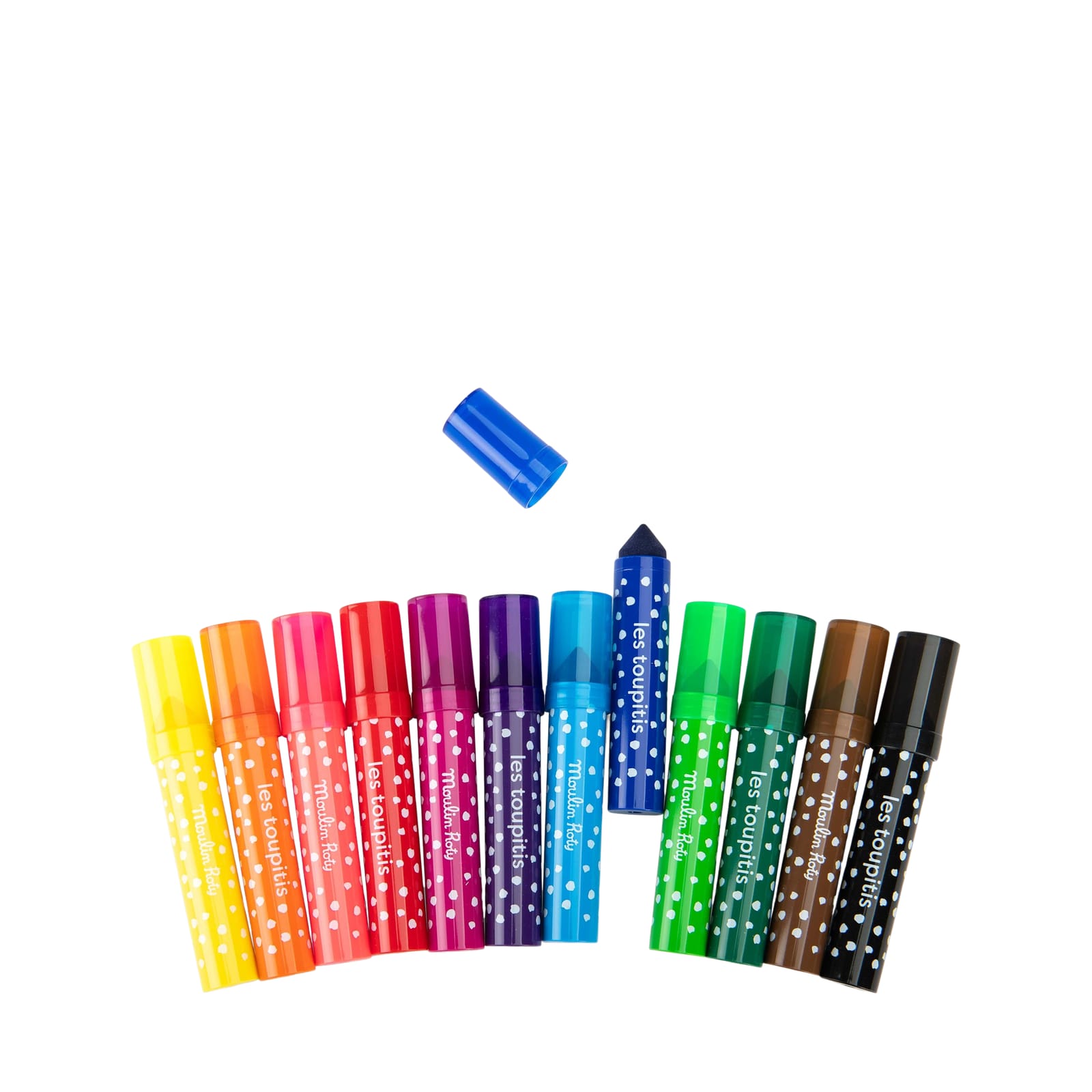 12 Large Colourful Felt Tip Pens