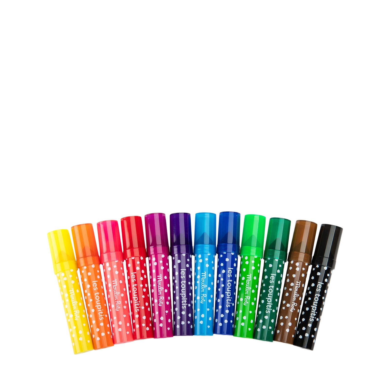 12 Large Colourful Felt Tip Pens