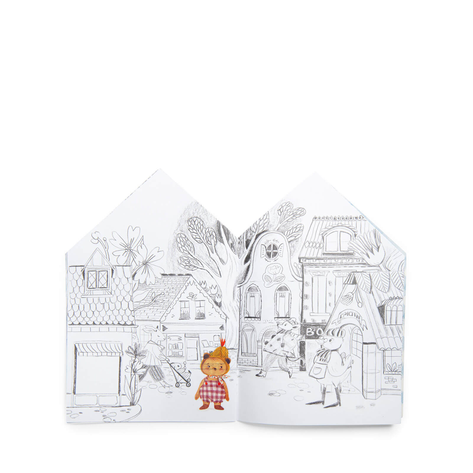Colouring Book and 150 Stickers - Les Minouchkas