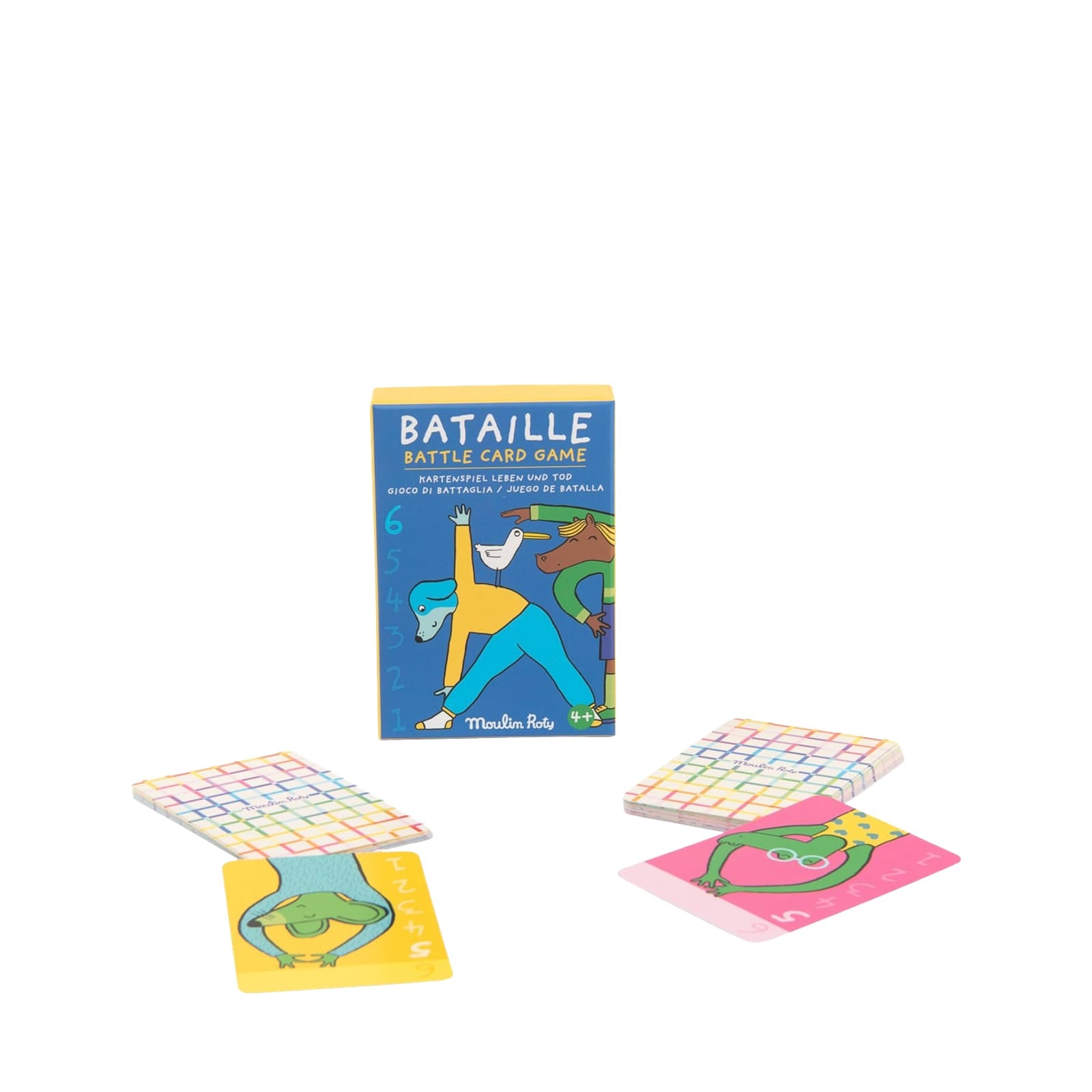 Battle Card Game - Yoga Animals