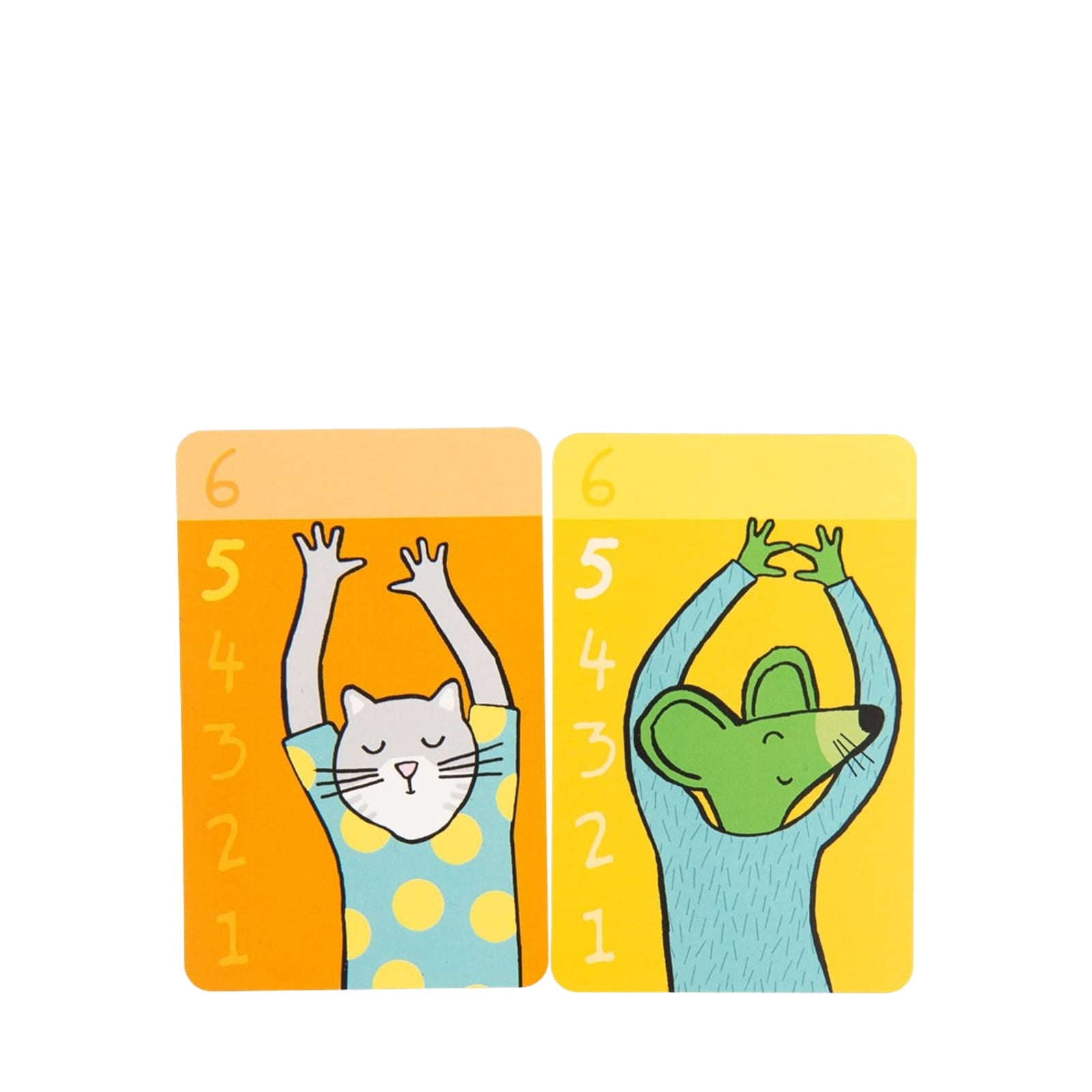 Battle Card Game - Yoga Animals