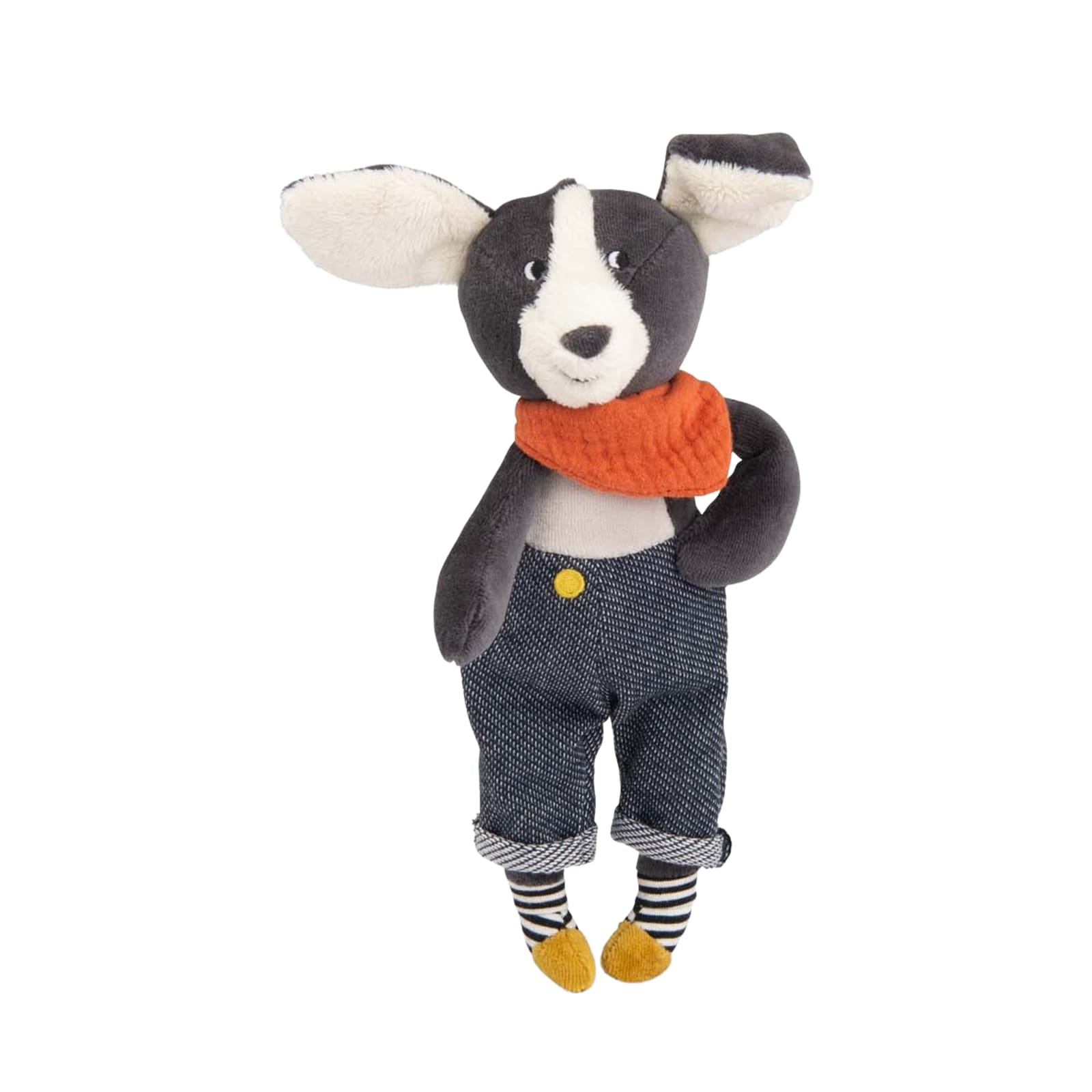 Dog Soft Toy - Puce