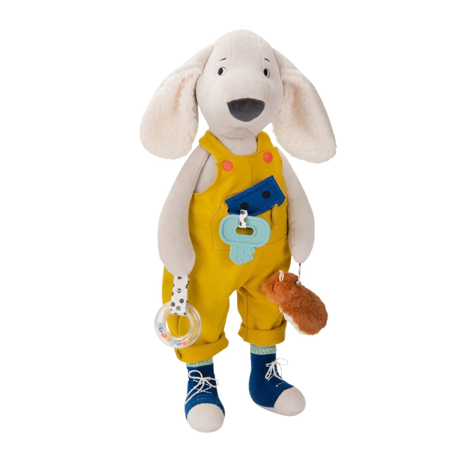 Large Activity Dog Soft Toy - Pilou