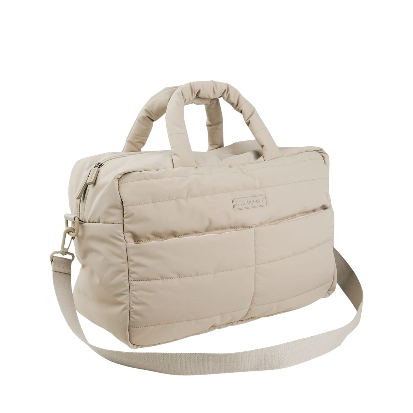 Quilted Changing Bag - Sand