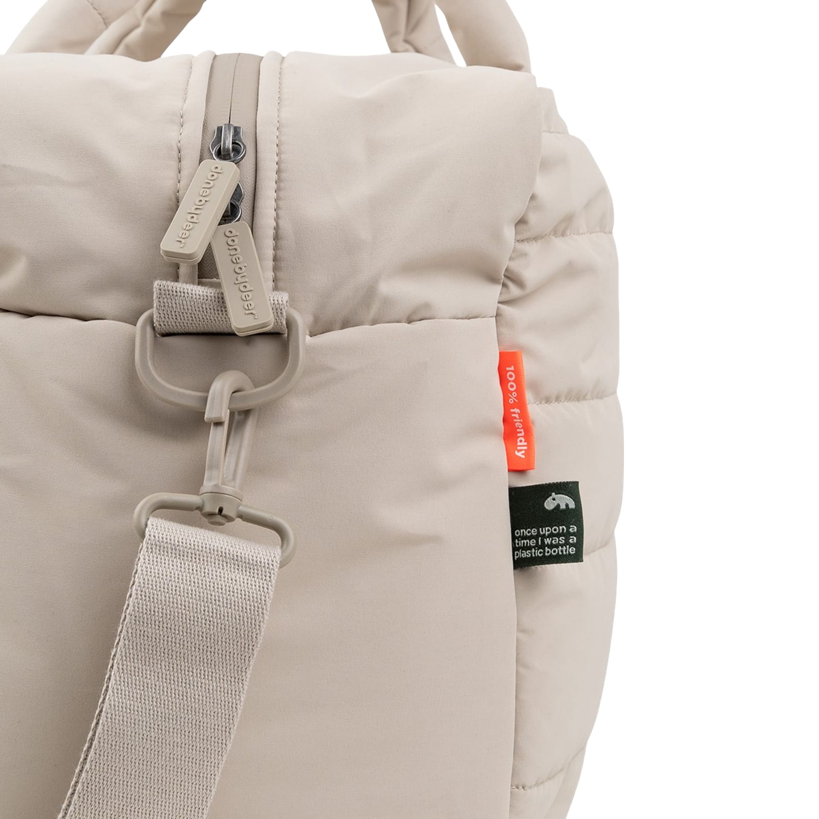 Quilted Changing Bag - Sand