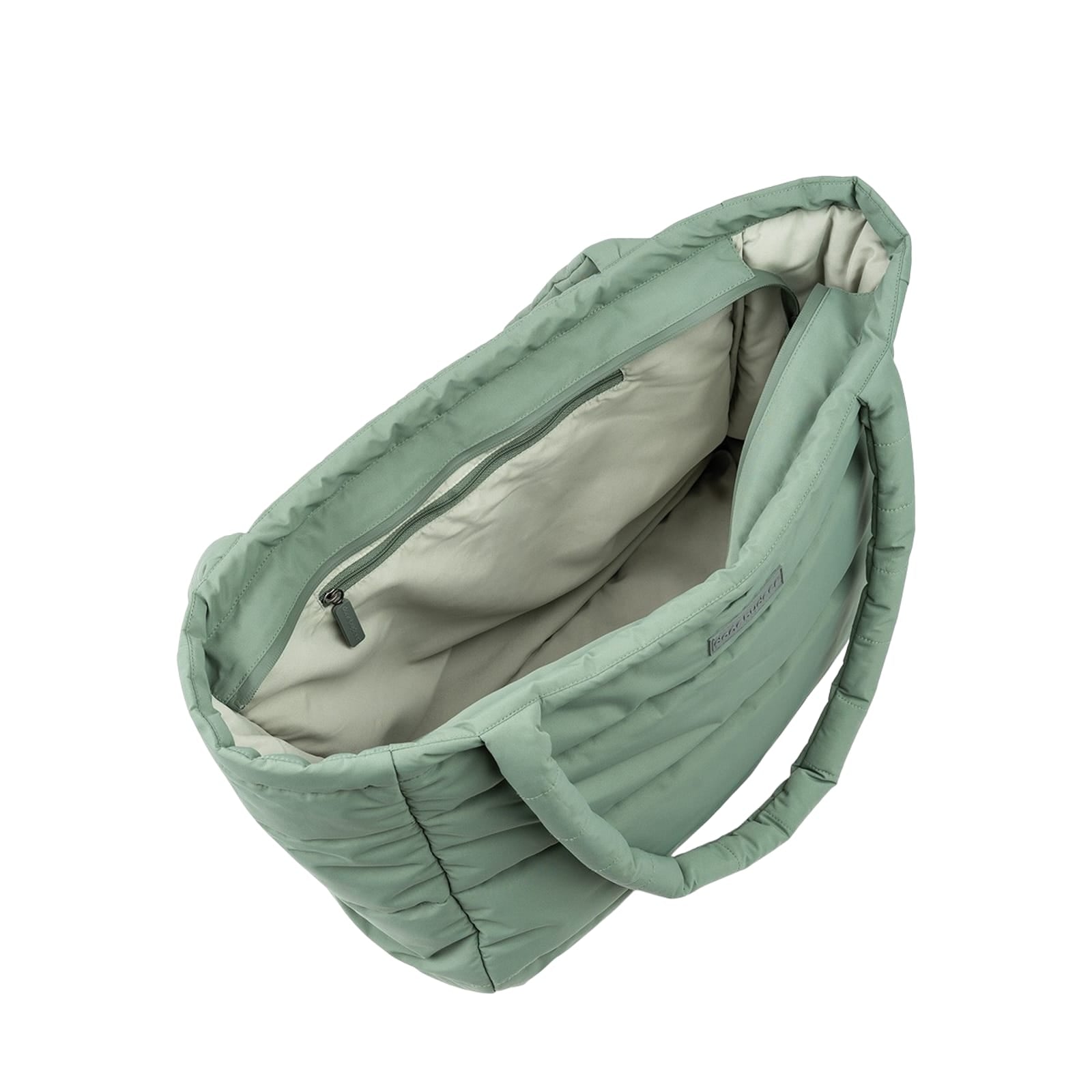 Quilted Changing Tote Bag - Green