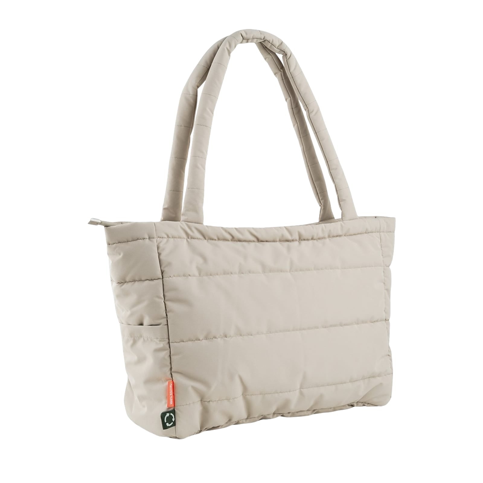 Quilted Changing Tote Bag - Sand