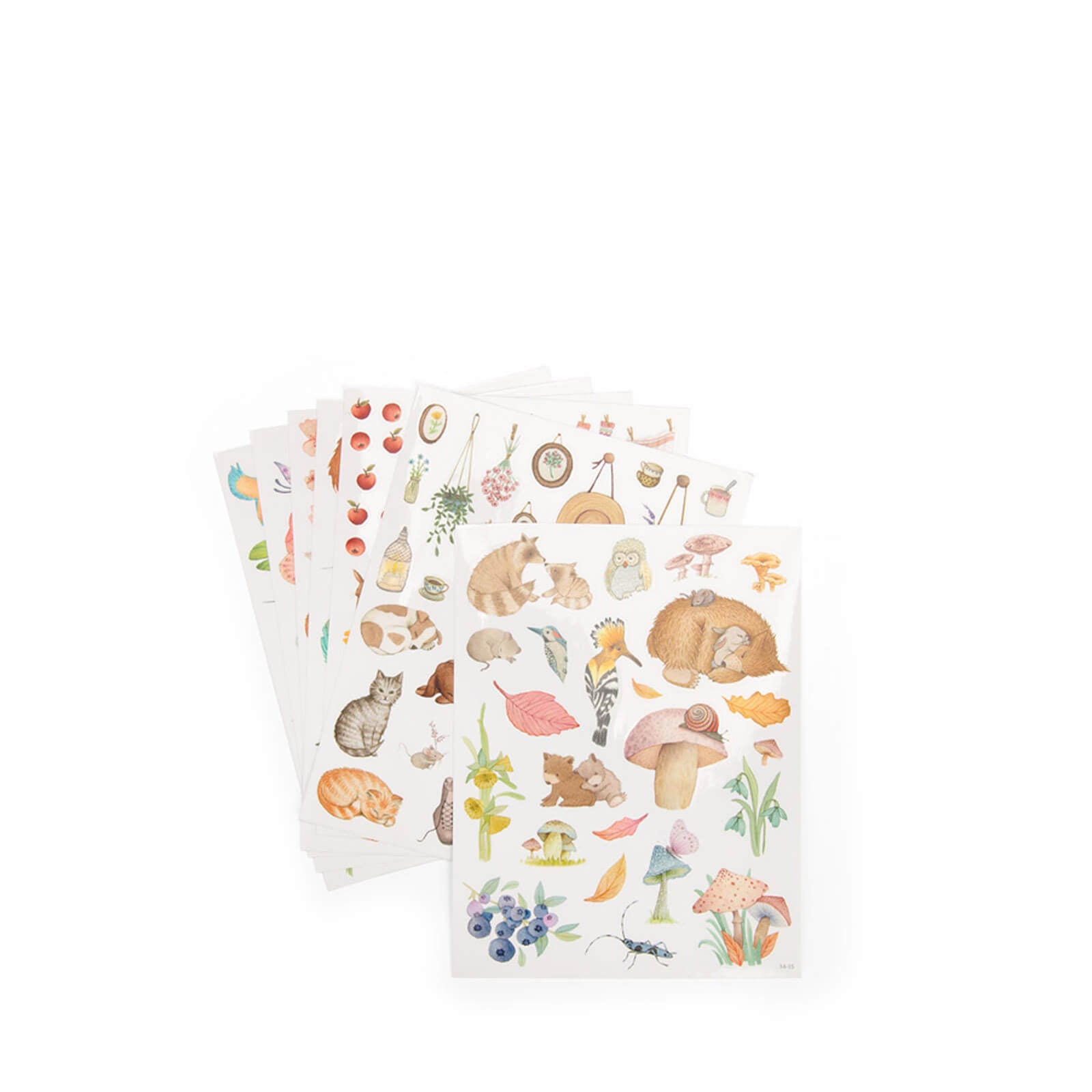 Colouring Book and 230 Stickers - Les Rosalies