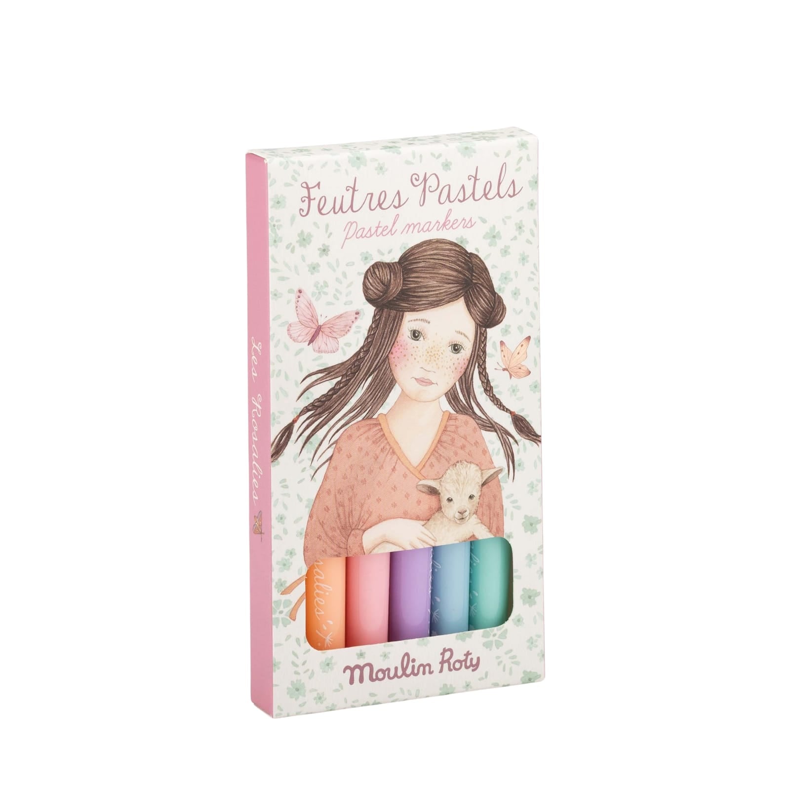 6 Pastel Felt Tip Pens