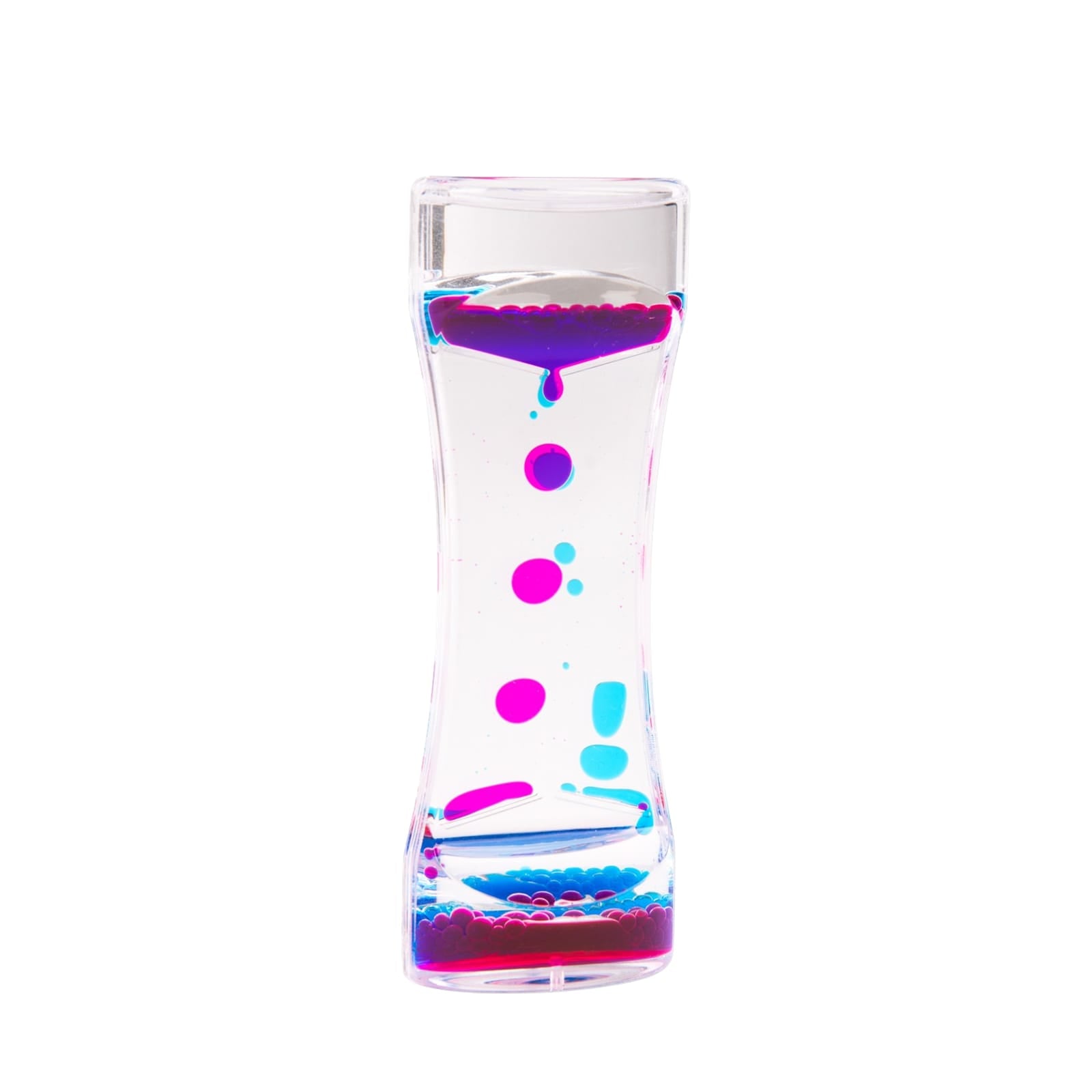 Liquid Neon Hourglass