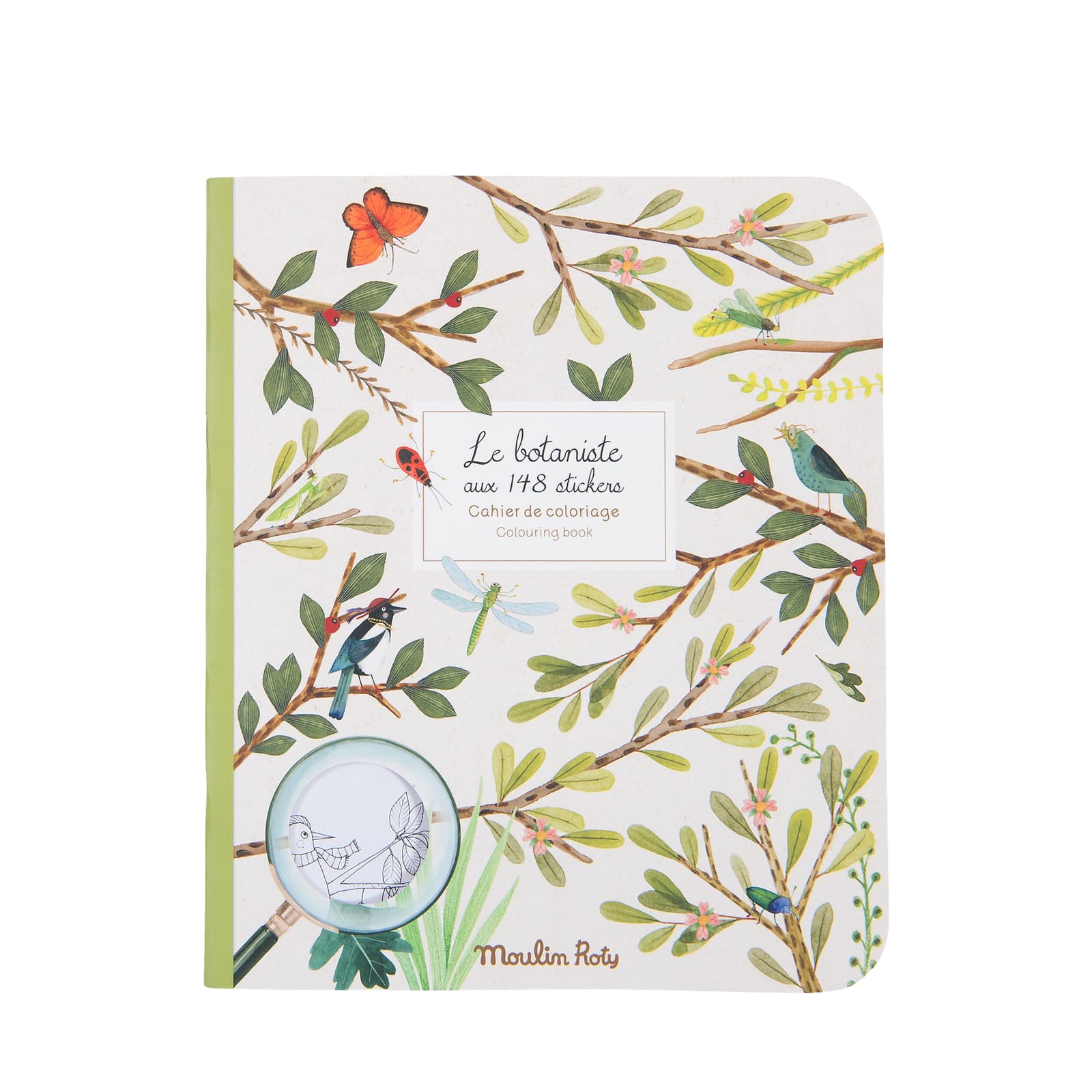 Colouring Book and 148 Stickers - The Botanist