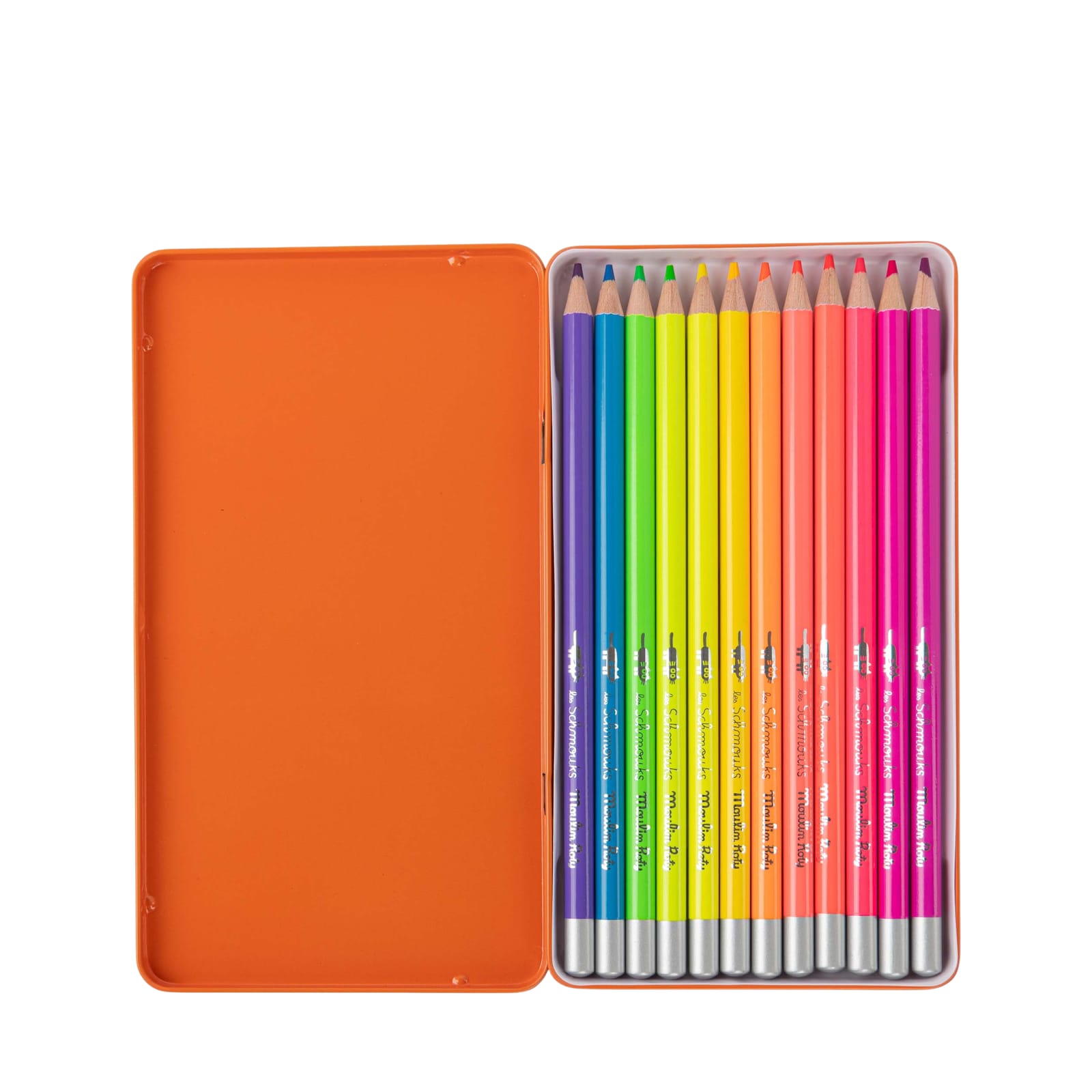 12 Colouring Pencils - Neon