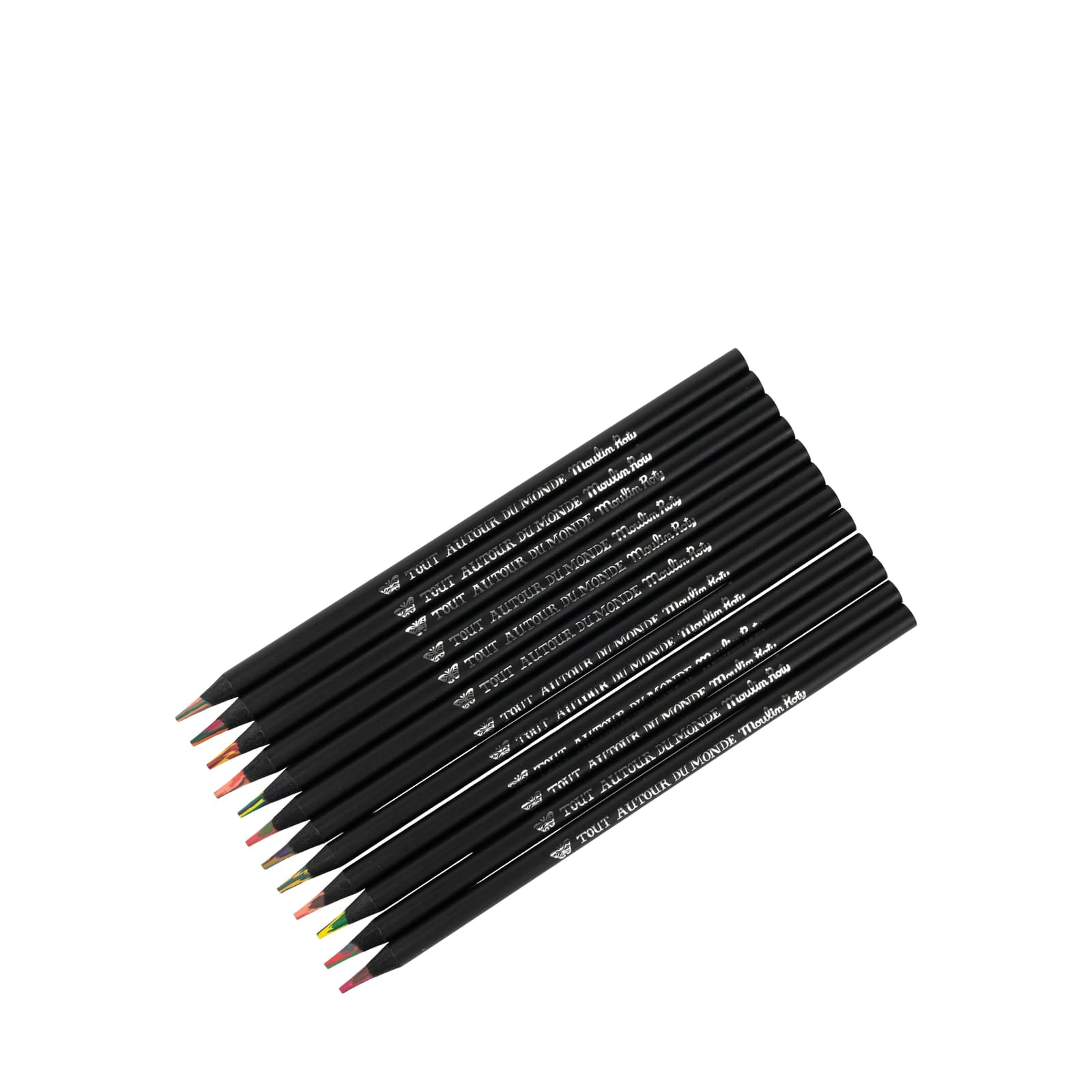 12 Multicoloured Pencils