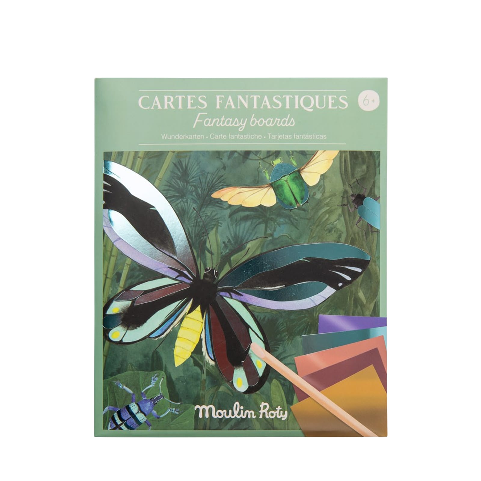 Scratch Foil Cards - Fantasy Creatures
