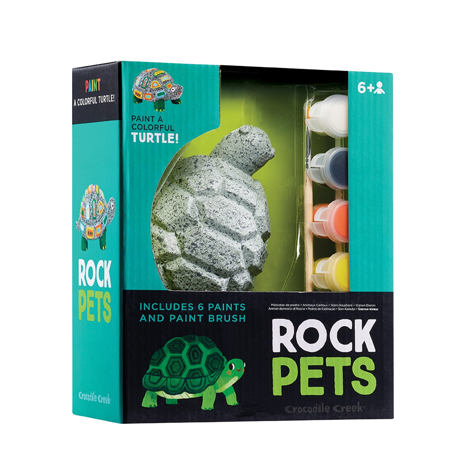 Rock Pets Painting Set - Turtle