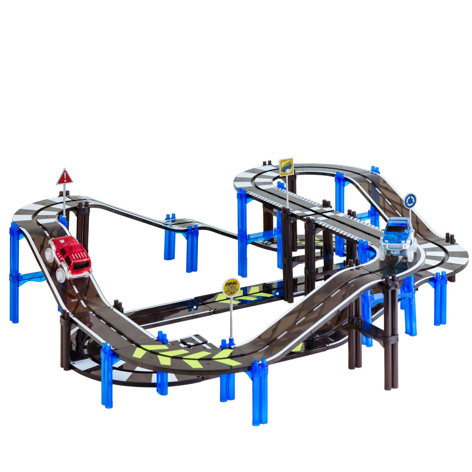 Magnetic Tiles - Race Track 80 Pieces