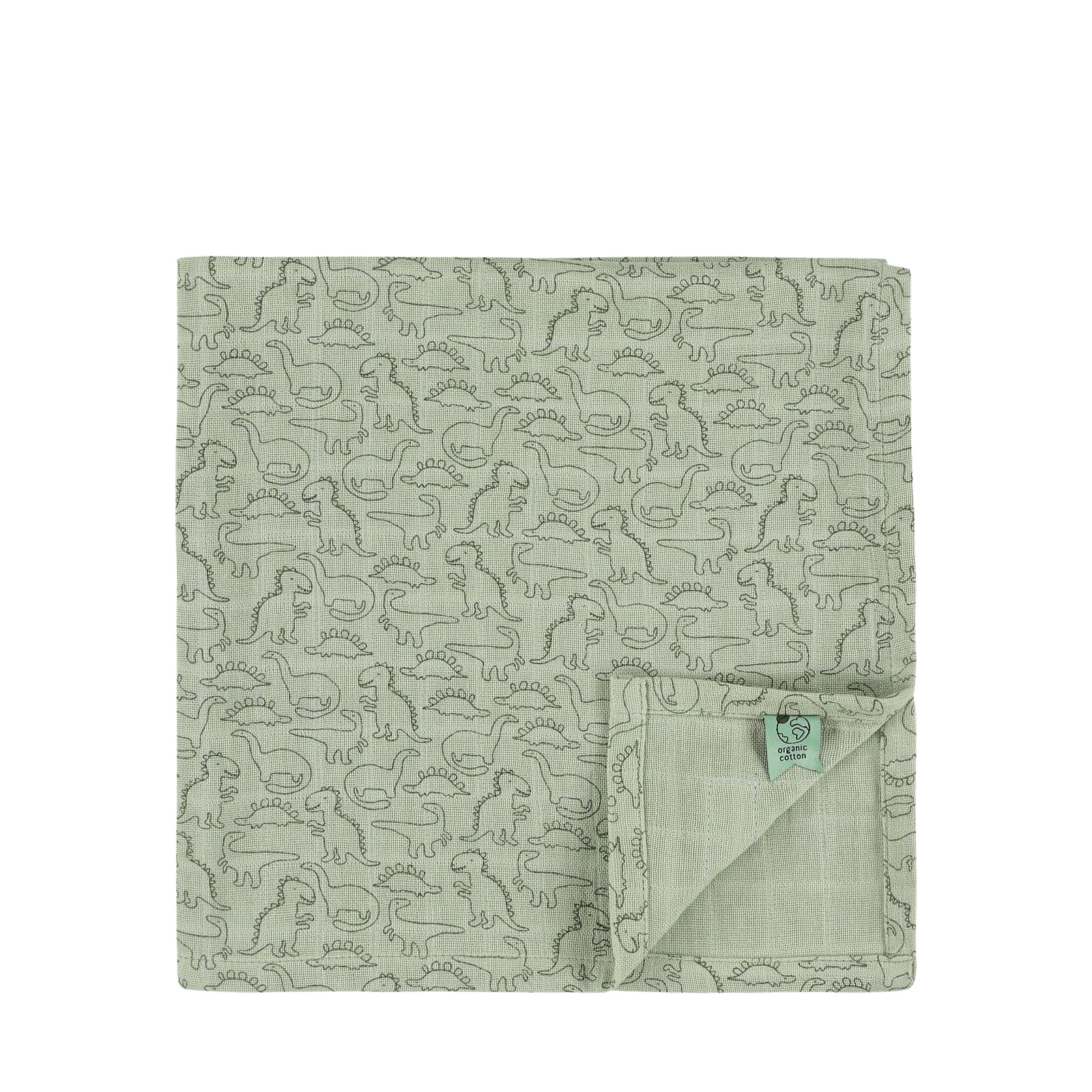 Muslin Cloths 3-Pack Mix - Daring Dino