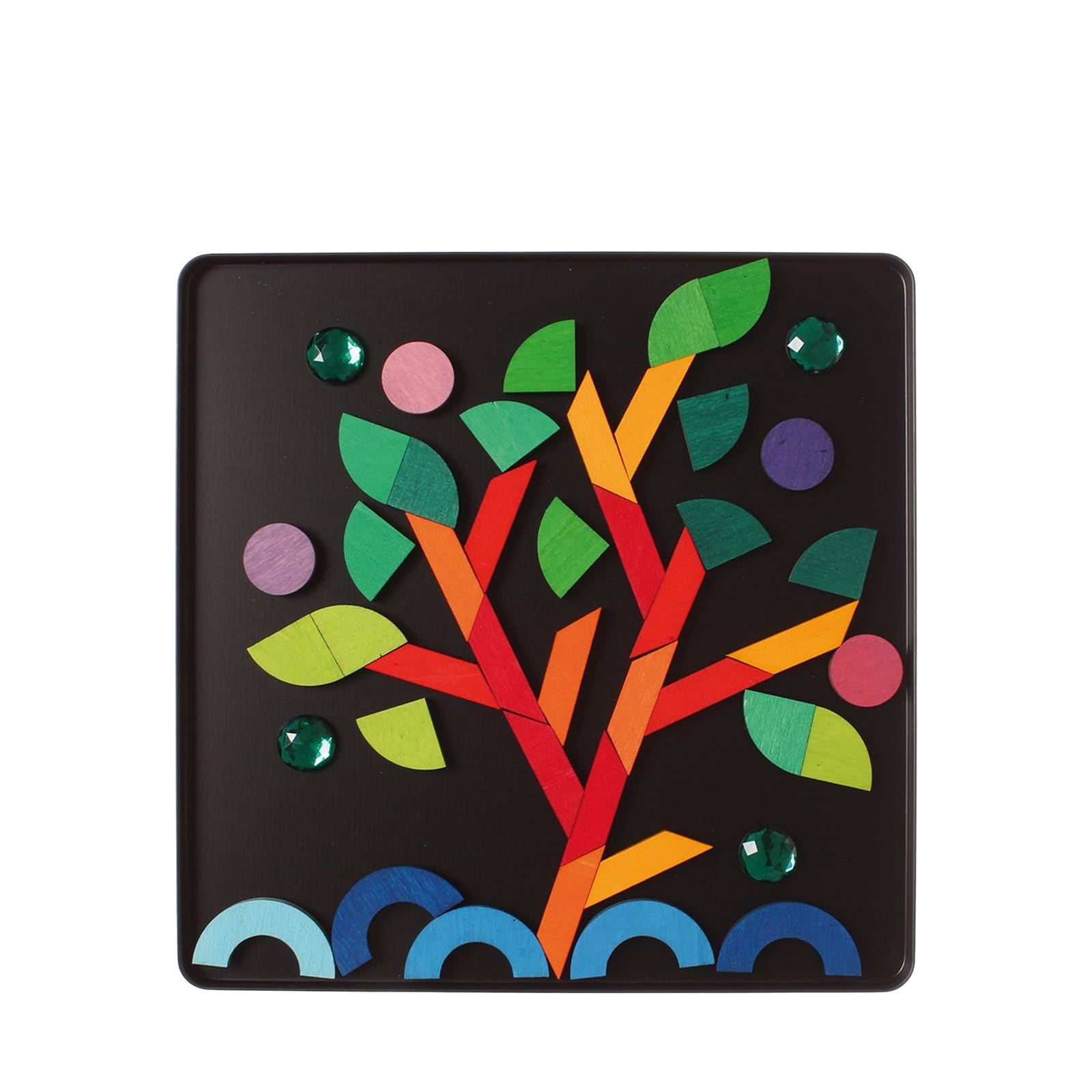 Magnet Puzzle - Shapes with Sparkling Parts