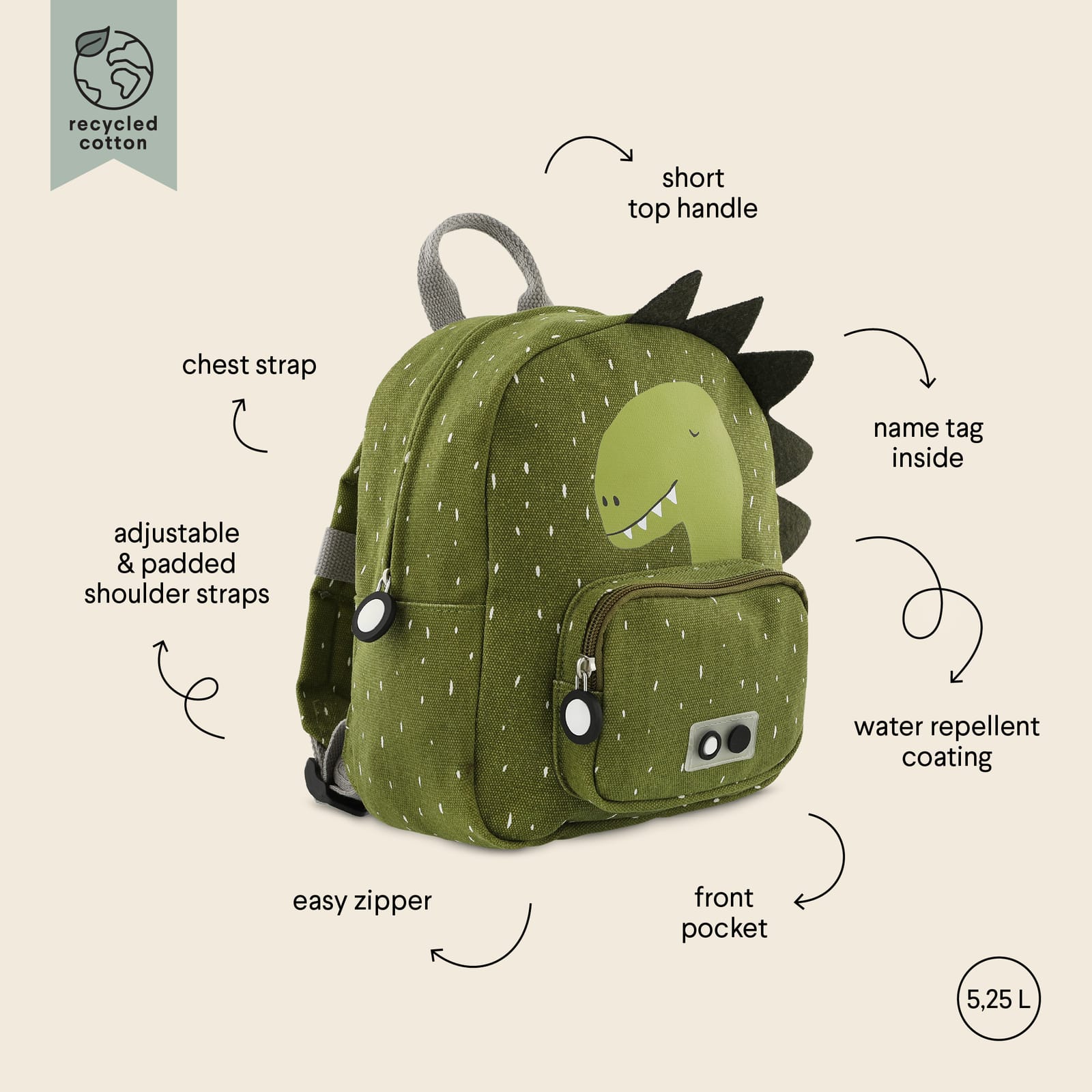 Backpack Small - Mr Dino