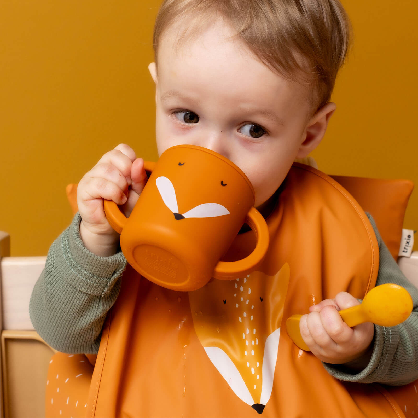 Silicone Sippy Cup - Mr Fox