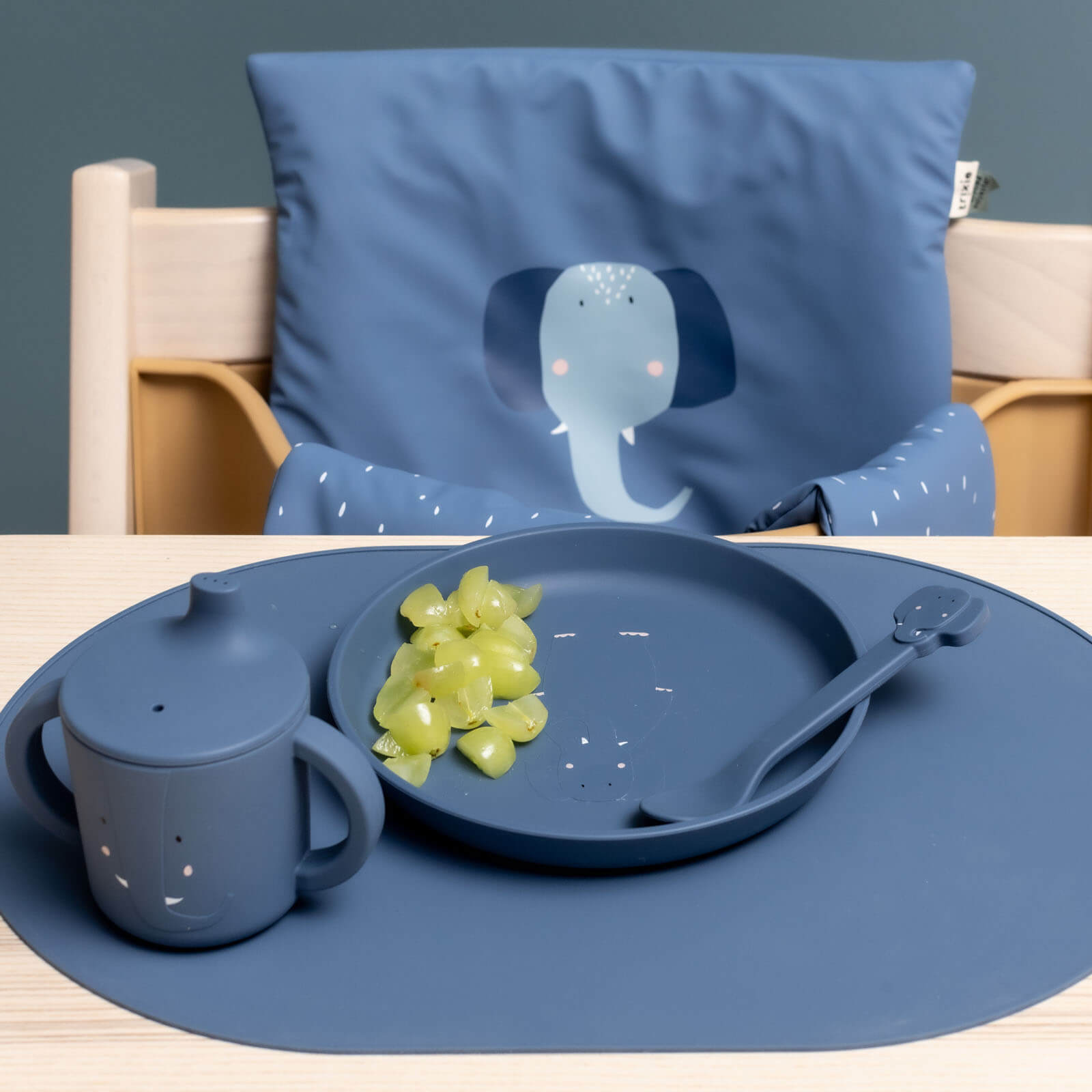 Silicone Plate - Mrs Elephant