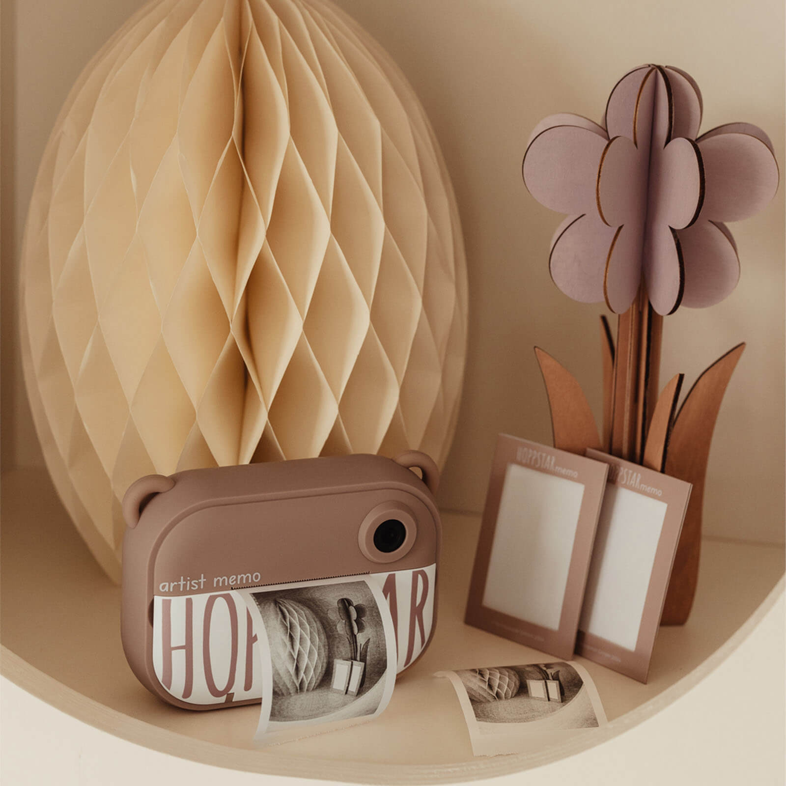 Artist Digital Camera with Instant Print - Almond Memo