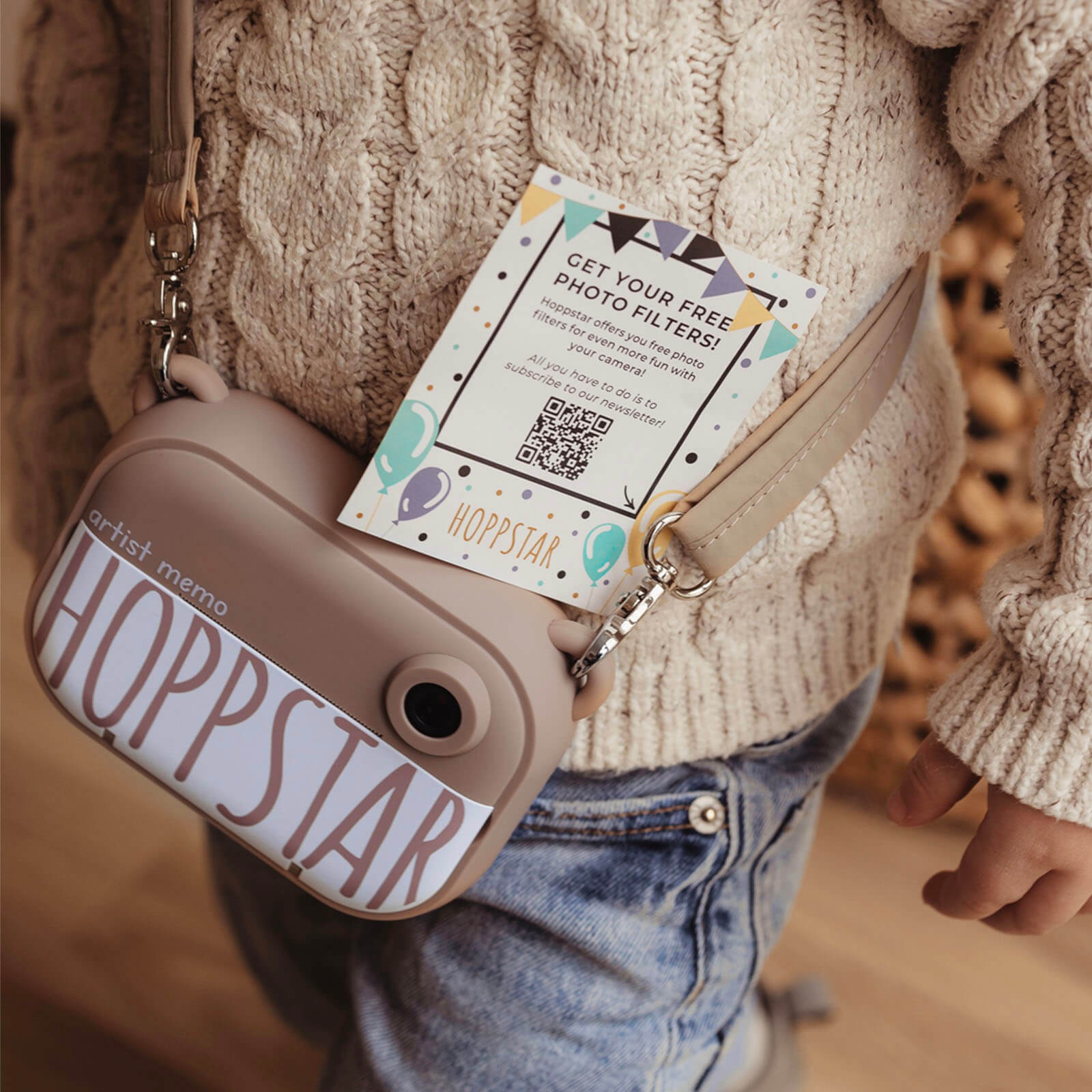 Artist Digital Camera with Instant Print - Almond Memo