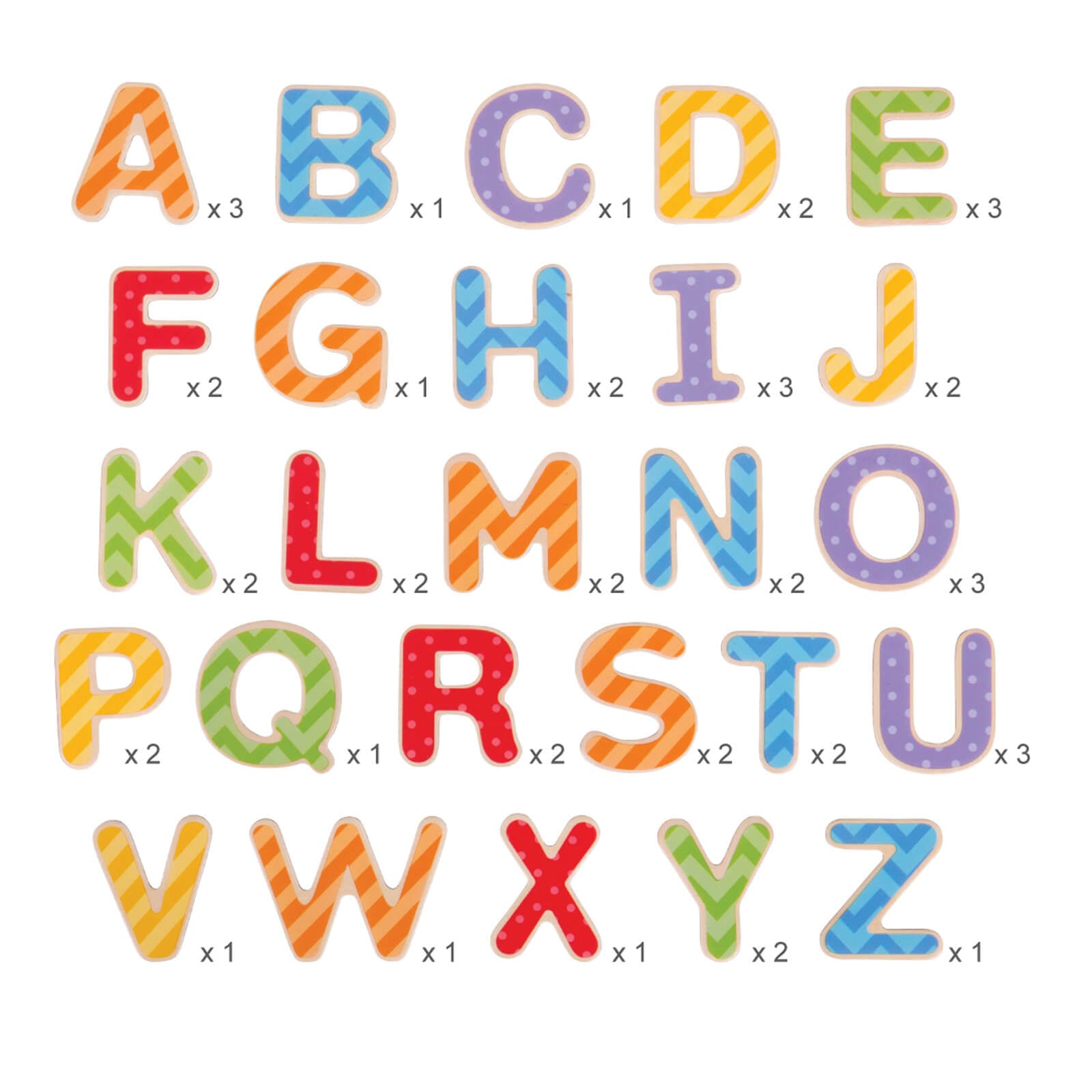 Magnetic Letters - Uppercase