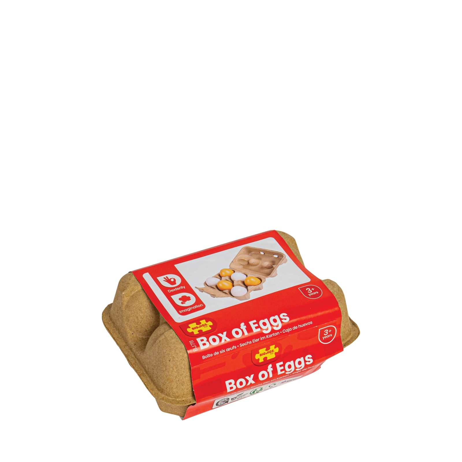 Six Eggs in Carton