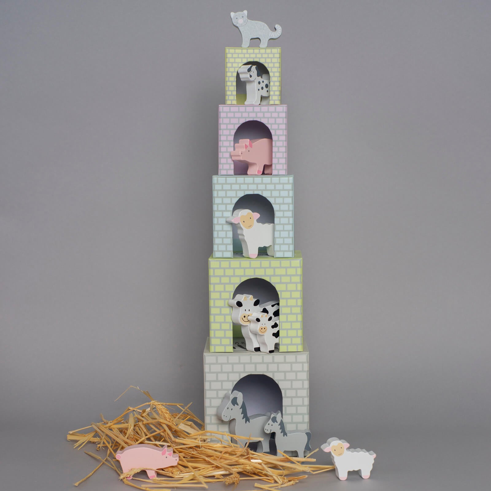 Stacking Cubes and Animals