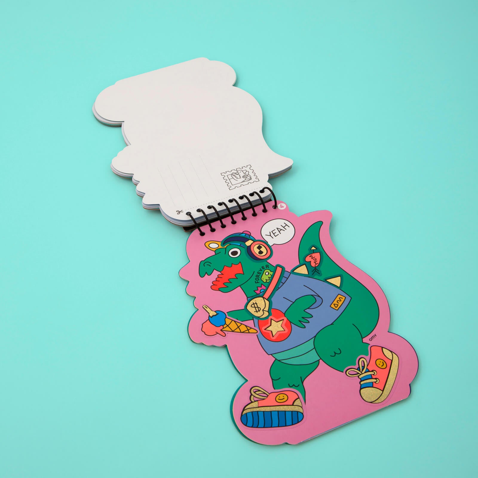 Sticker Activity Notebook - Dino