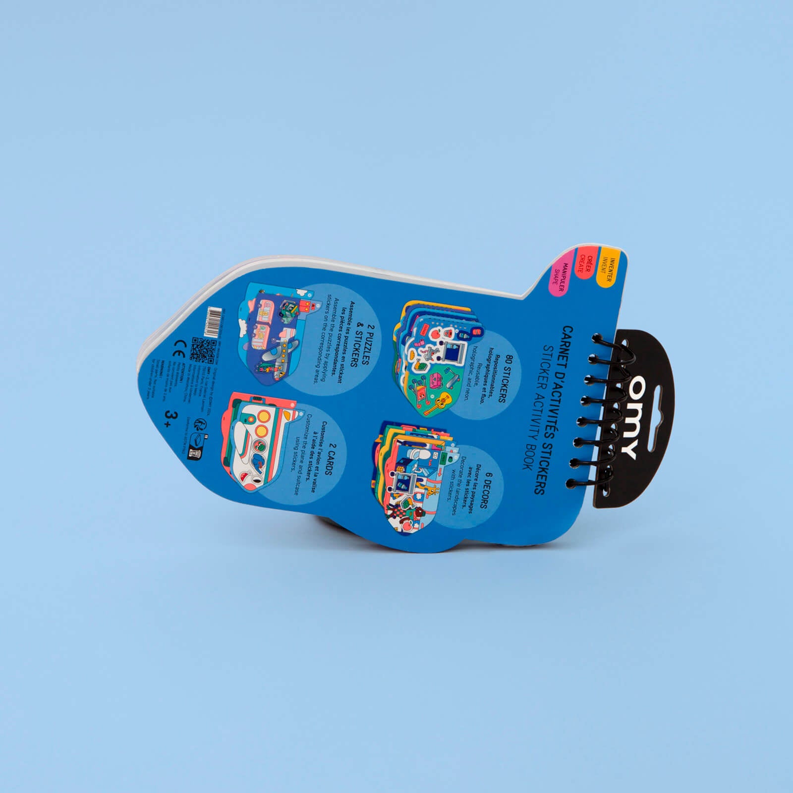 Sticker Activity Notebook - Vroom