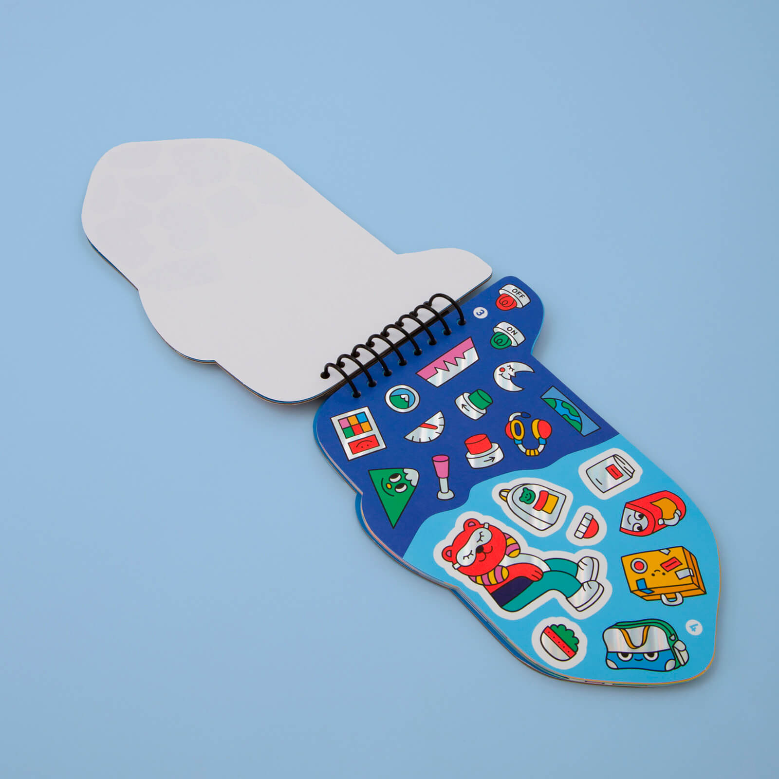 Sticker Activity Notebook - Vroom