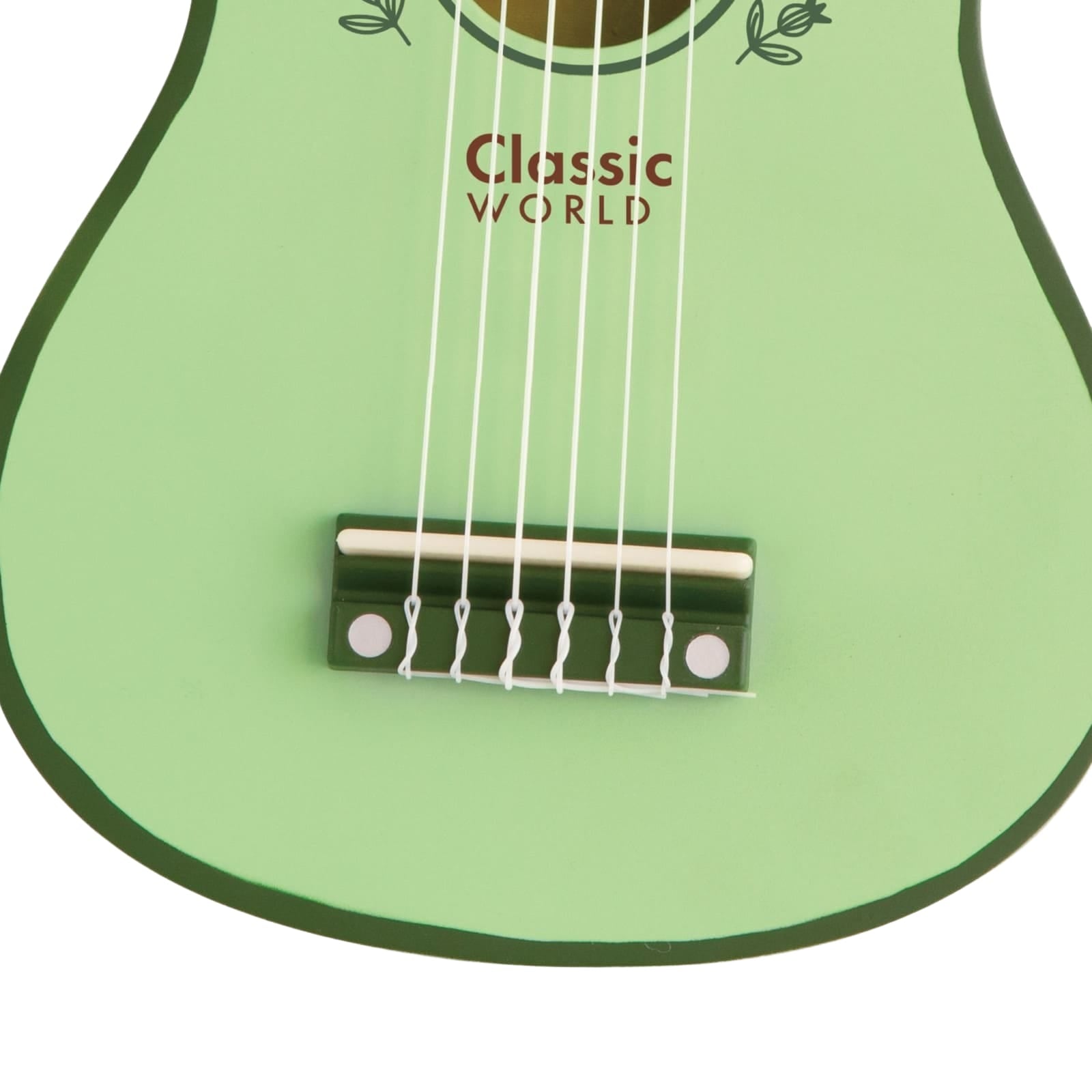 Vintage Green Guitar