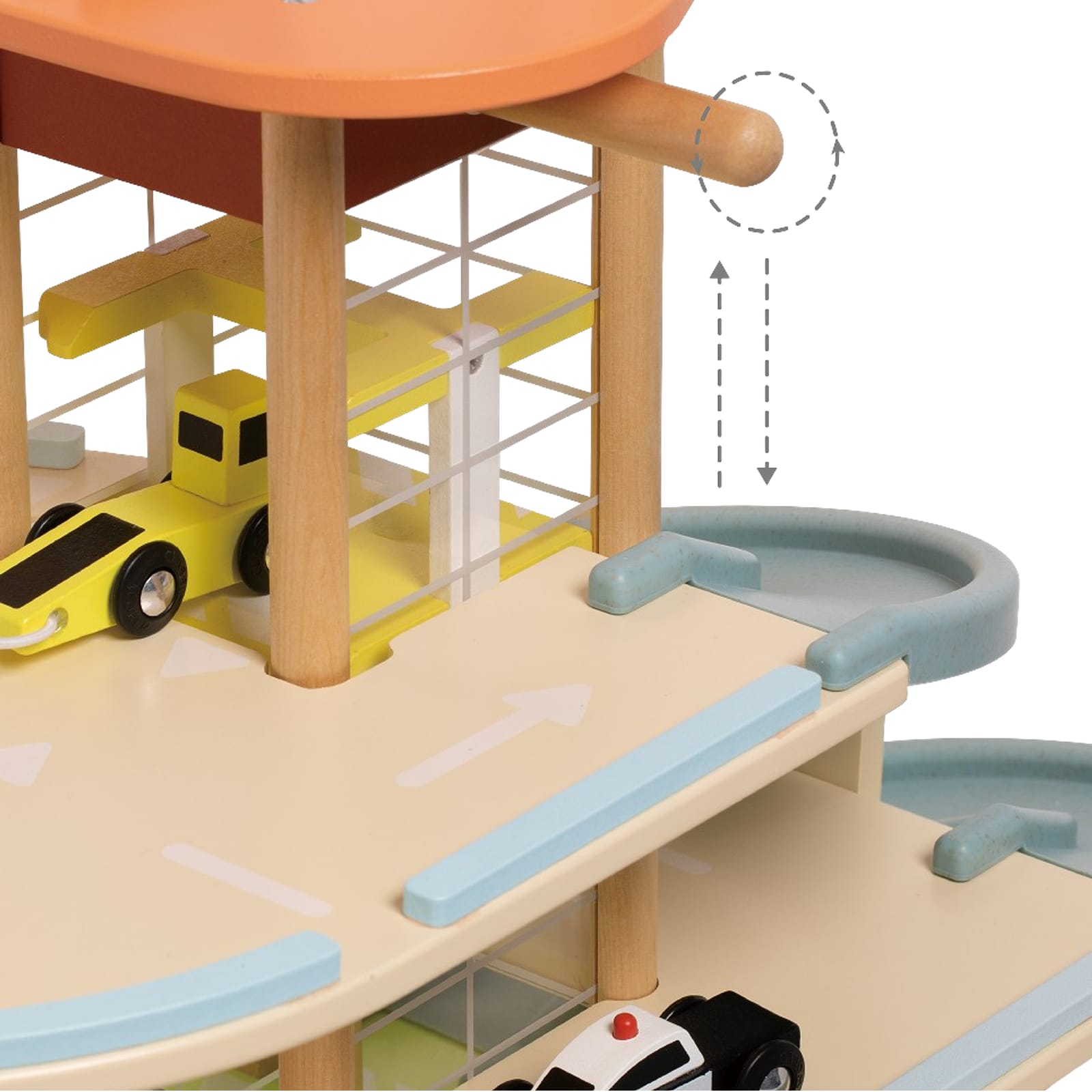 Green Garage and Accessories - 19 Pieces