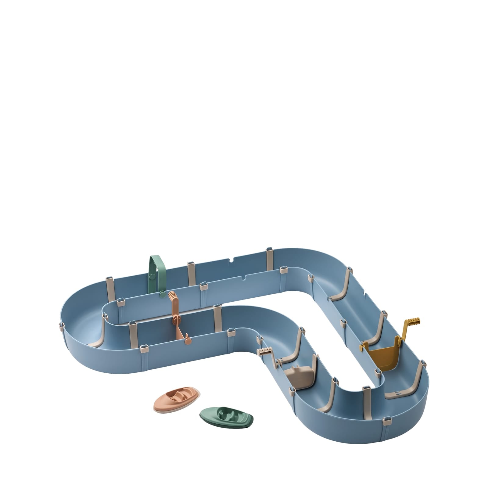 Cassian Waterway - Beach Blue Multi Mix