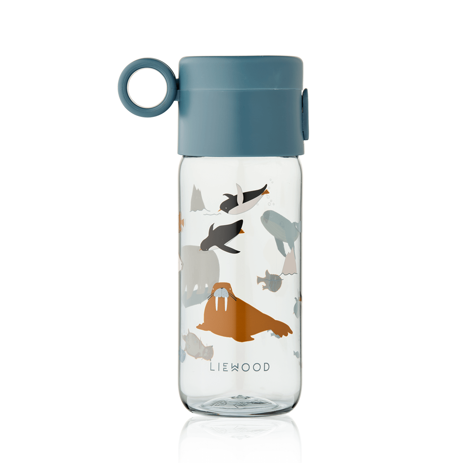 Clemence Tritan Water Bottle 350ml - Arctic Sea Ocean View