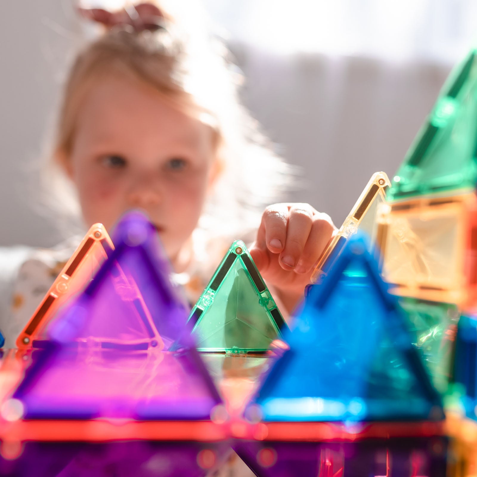 Magnetic Tiles Rainbow Mega Pack - 212 Pieces