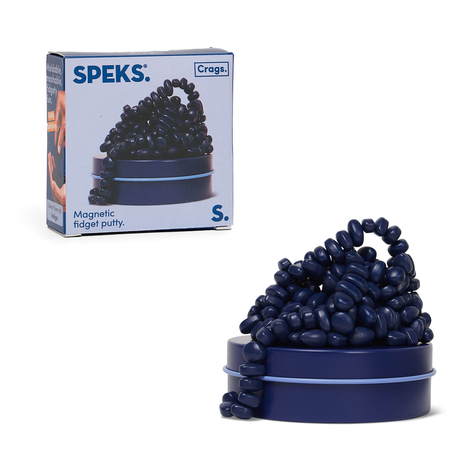 Crags Small Magnetic Putty - Indigo