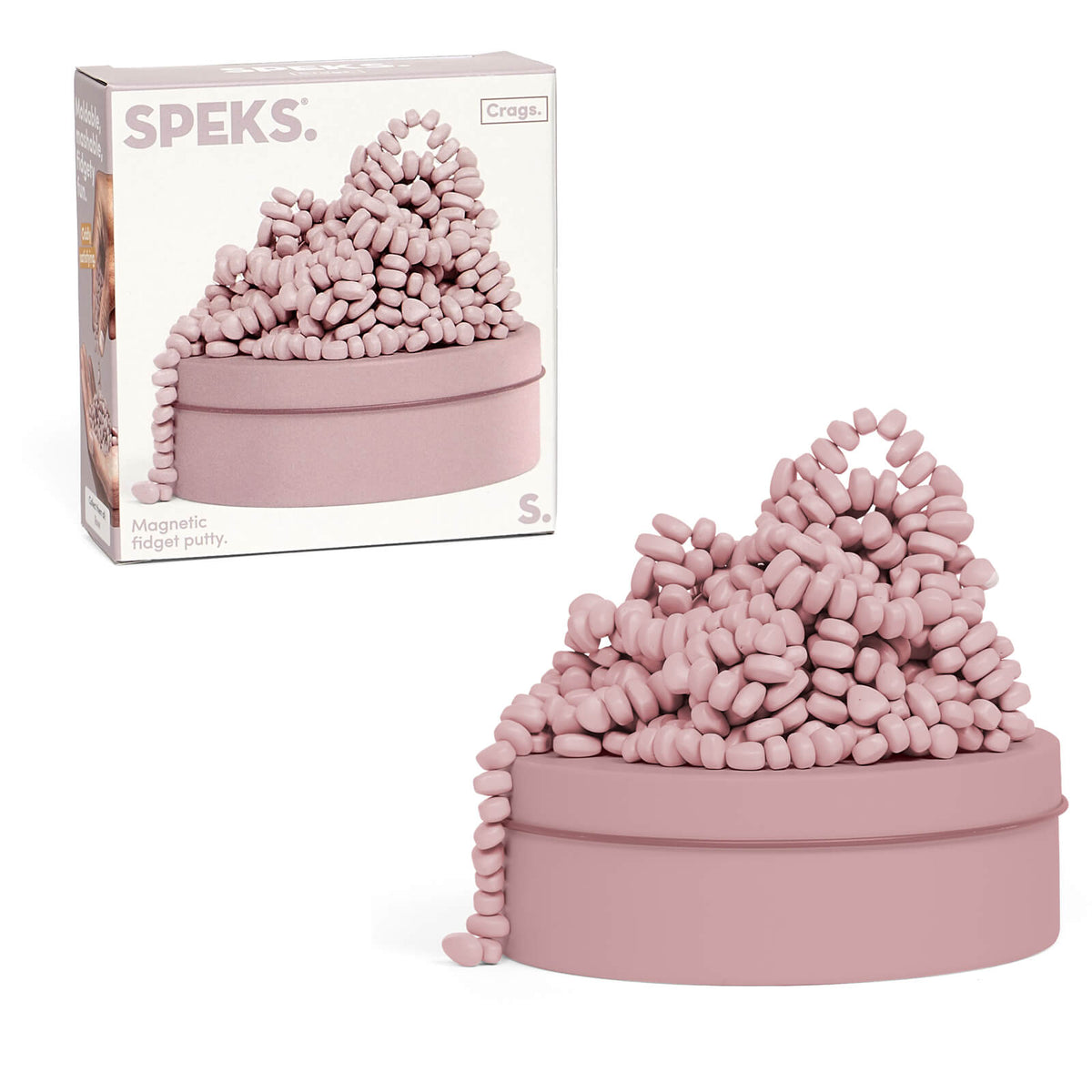 Crags Medium Magnetic Putty - Rose