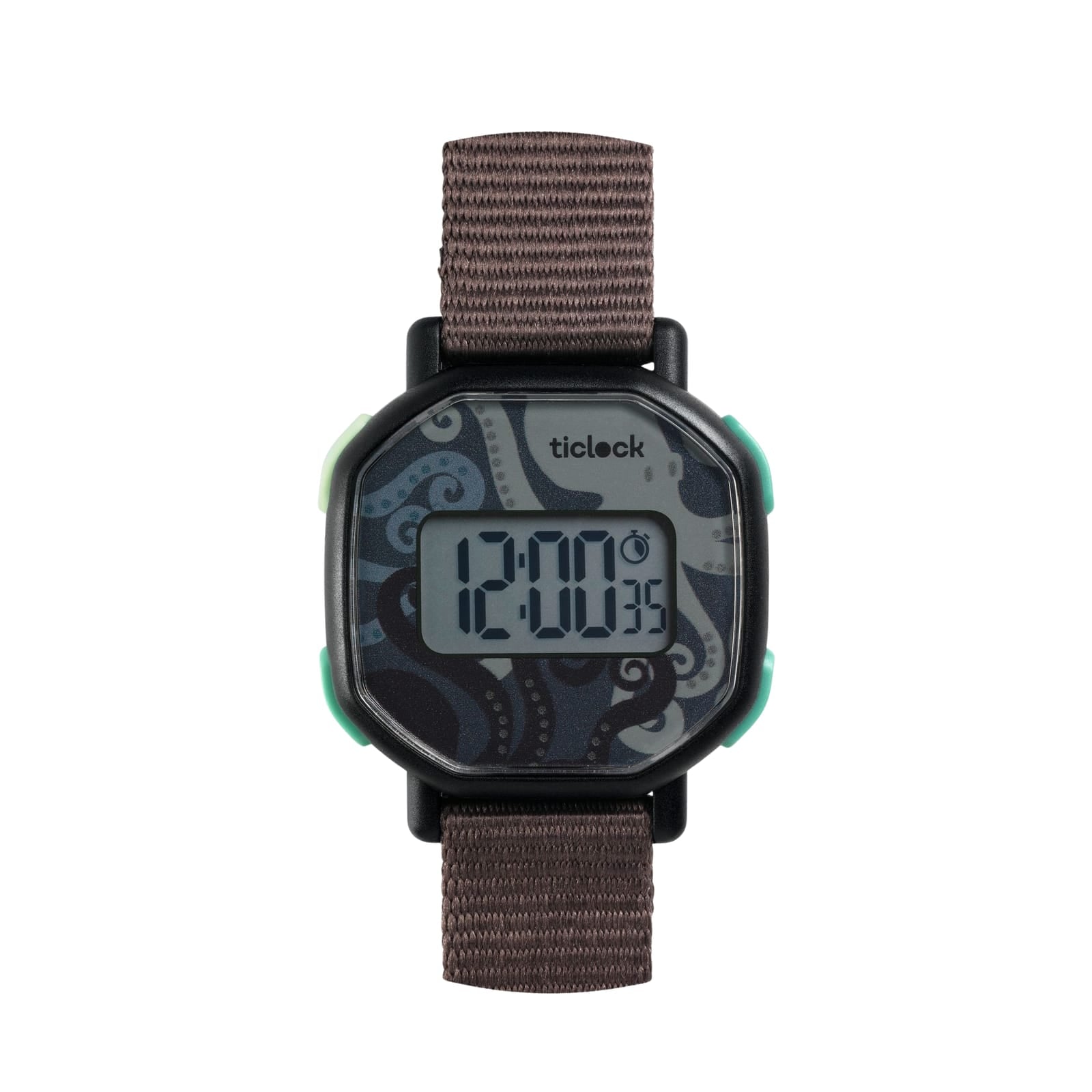 Kids Digital Watch - Black Octopus