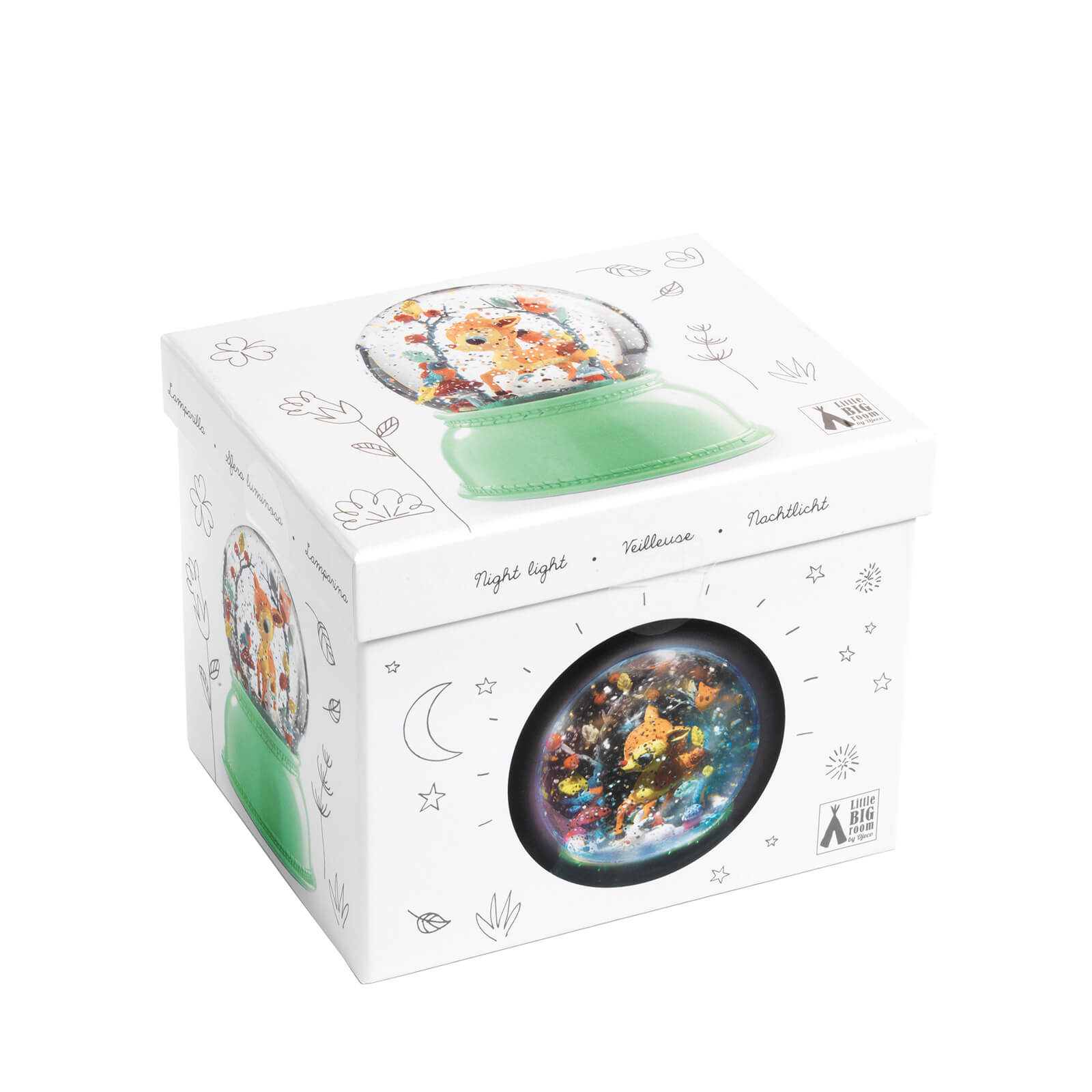 Snow Globe Nightlight - Fawn