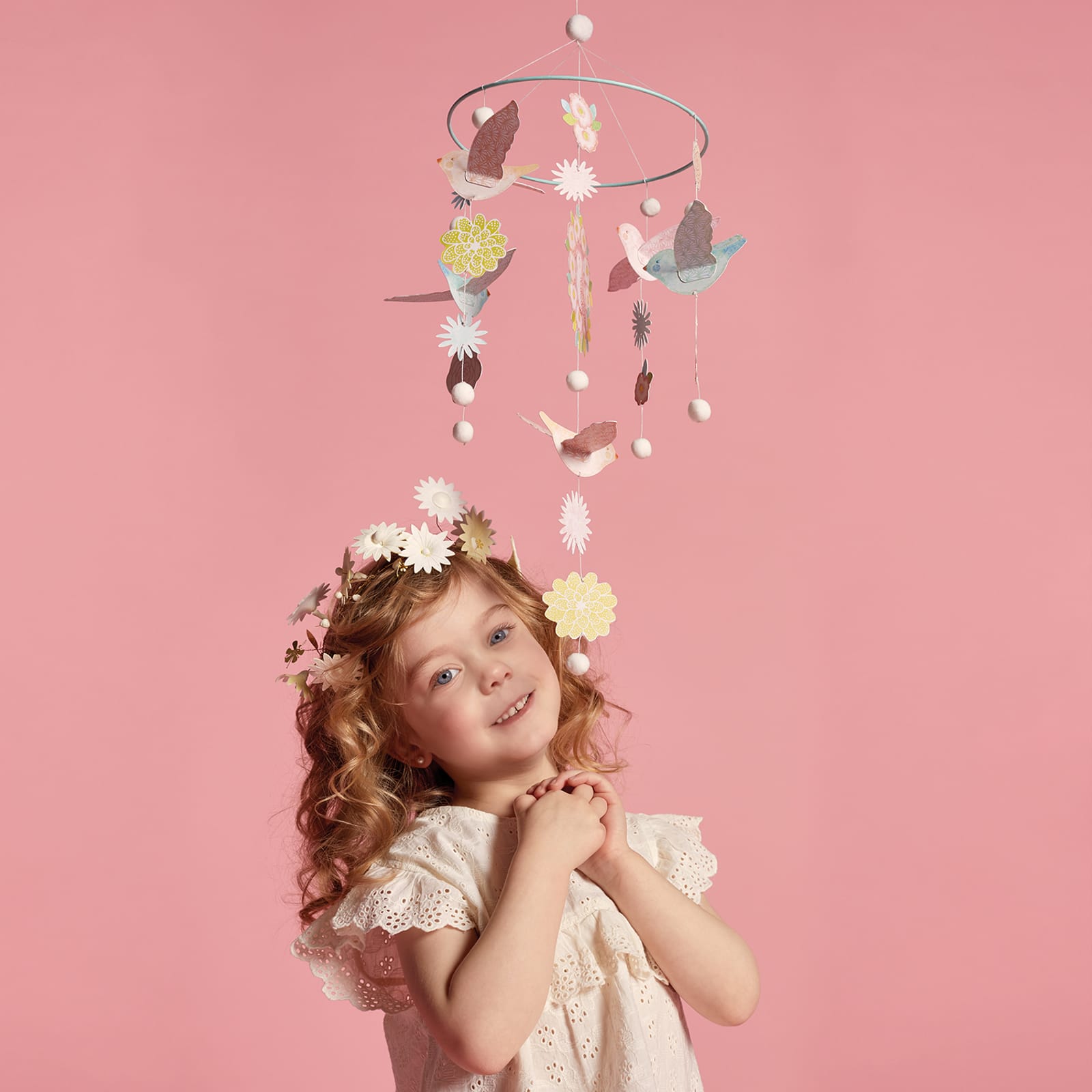 Hanging Mobile - Spring Birds