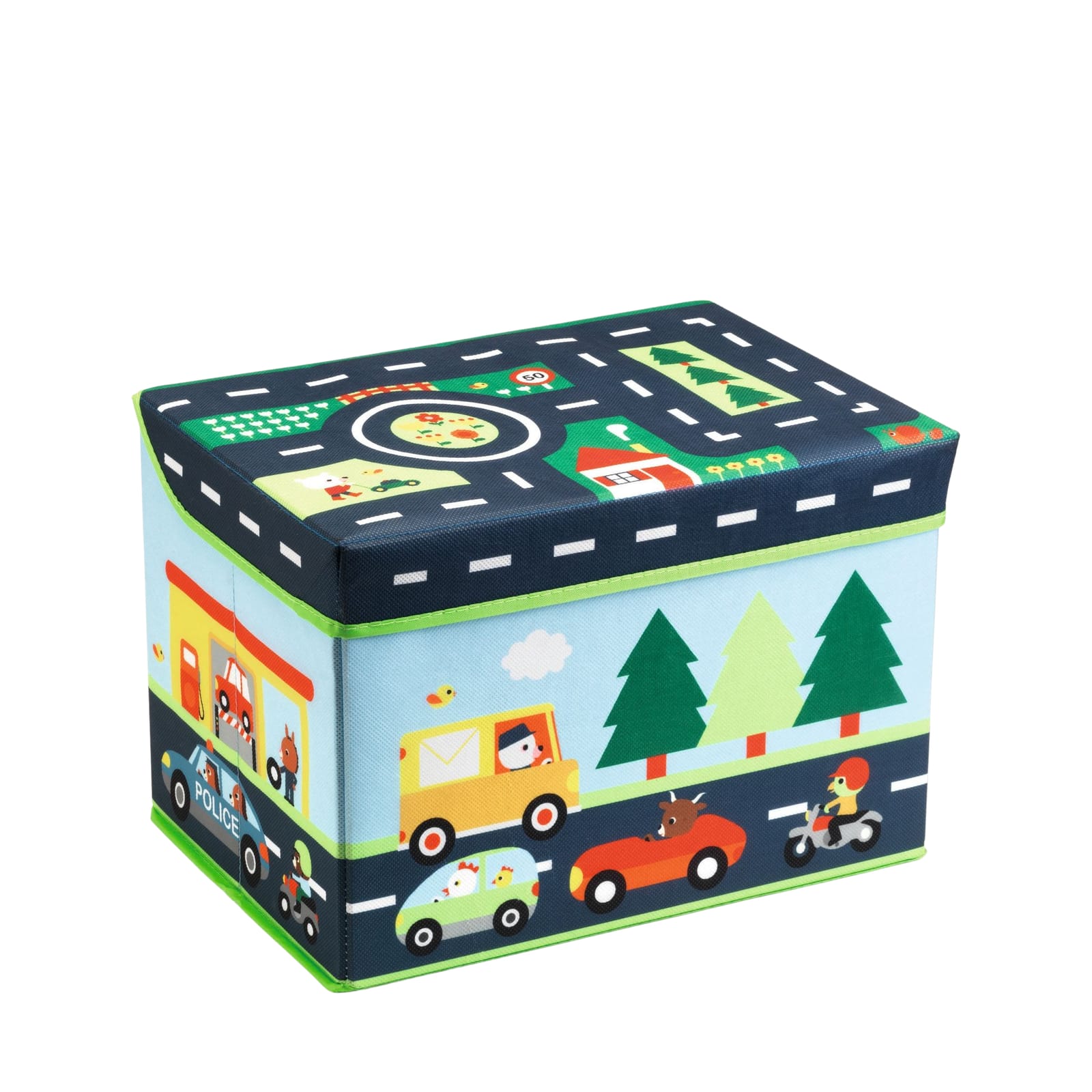 Storage Toy Box - Race Track