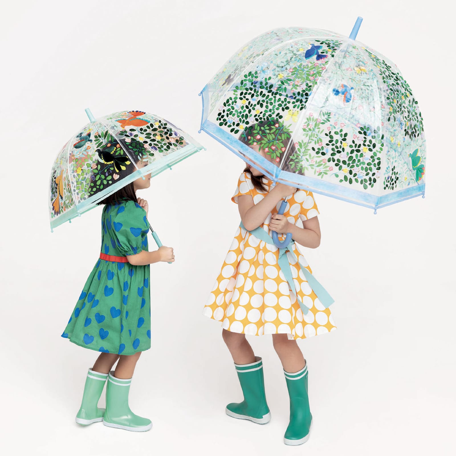 Umbrella - Flowers and Birds