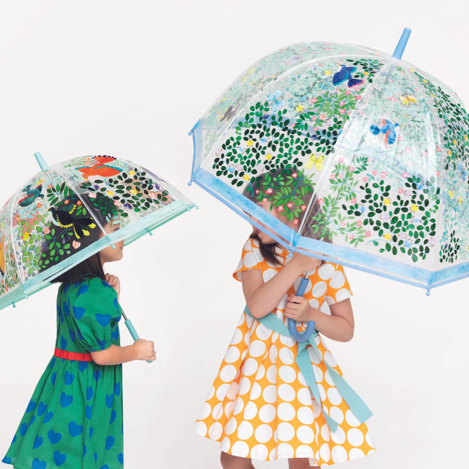 Umbrella - Flowers and Birds
